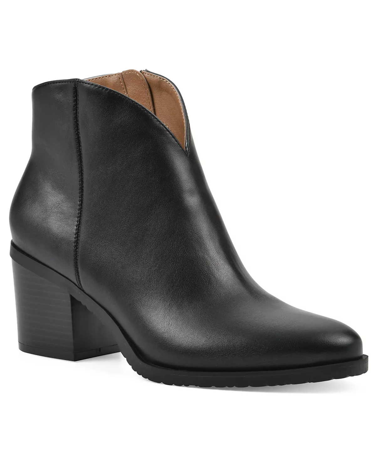 Женские ботильоны Tattles в западном стиле на блочном каблуке 5990₽