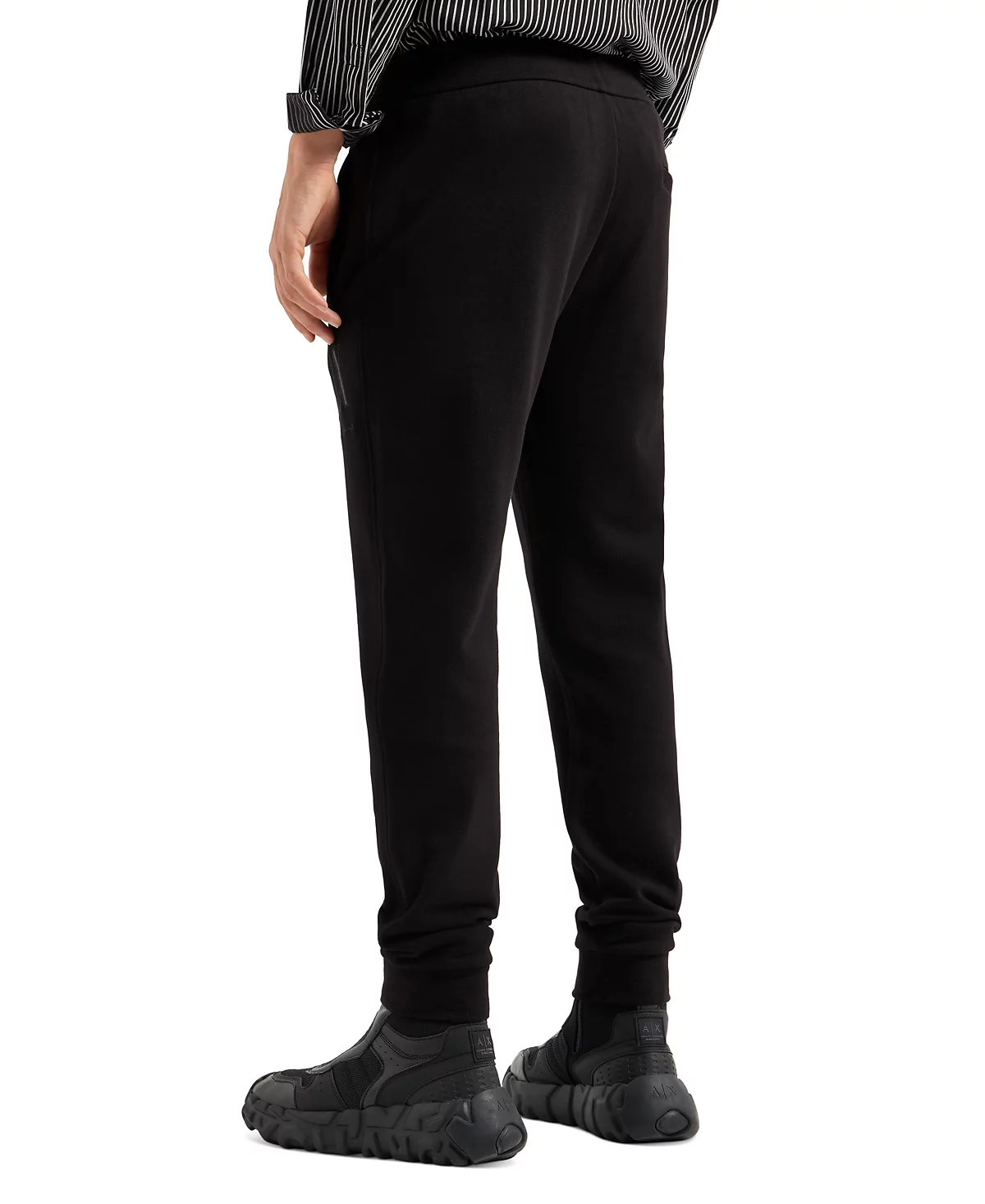 Мужские флисовые джоггеры AX Armani Exchange Slim Fit с логотипом Icon 12590₽