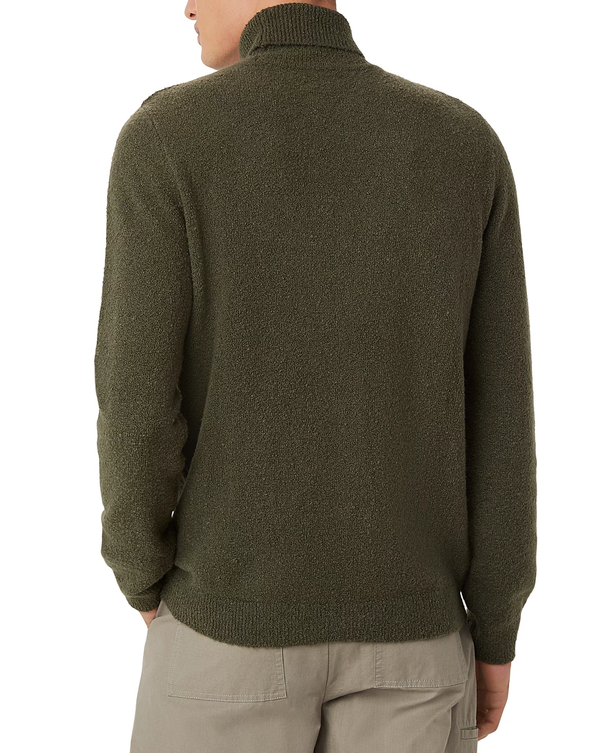 Мужской свитер-водолазка букле Frank And Oak с высоким воротом