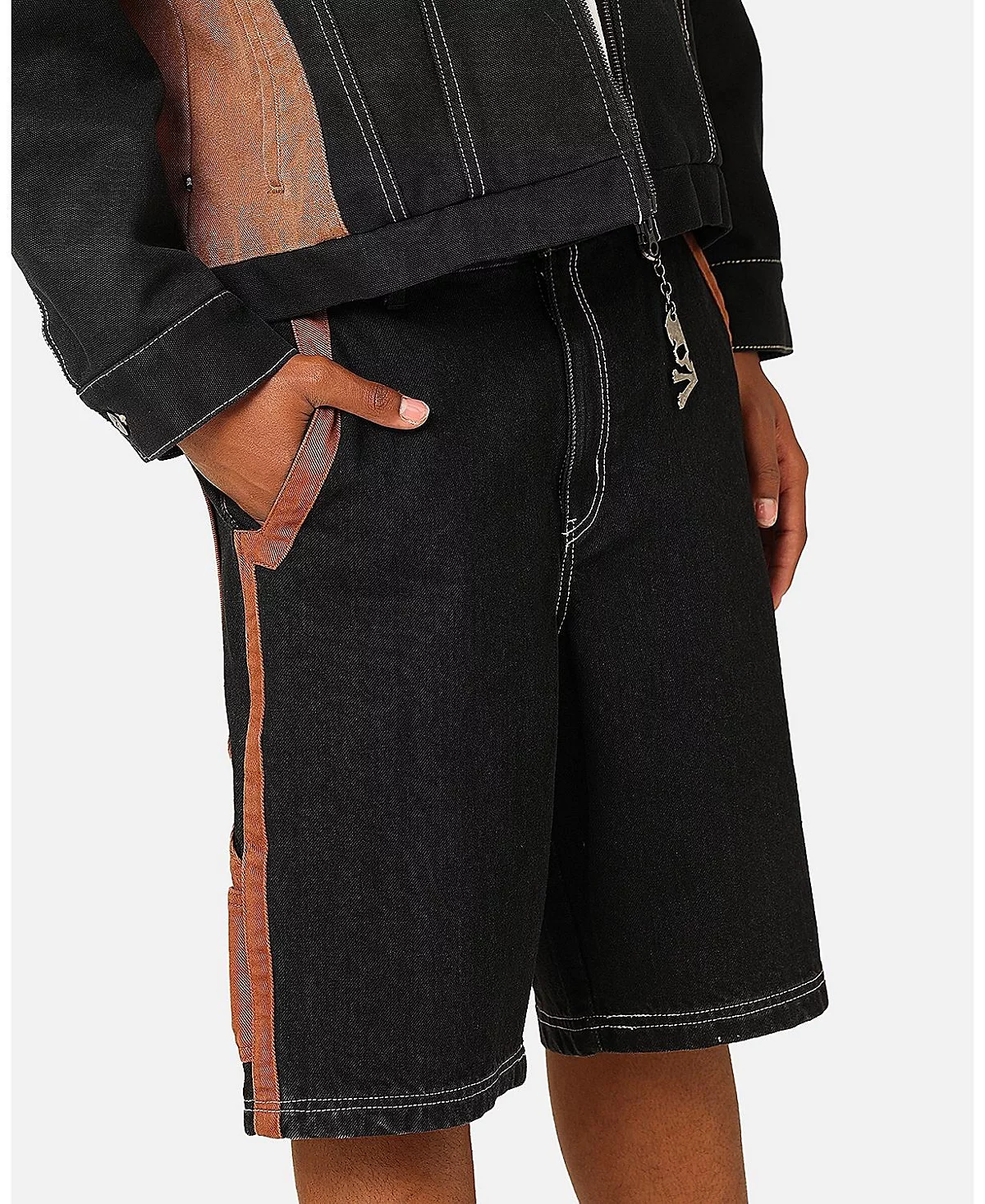 Мужские джинсовые шорты SAINT MORTA для родео