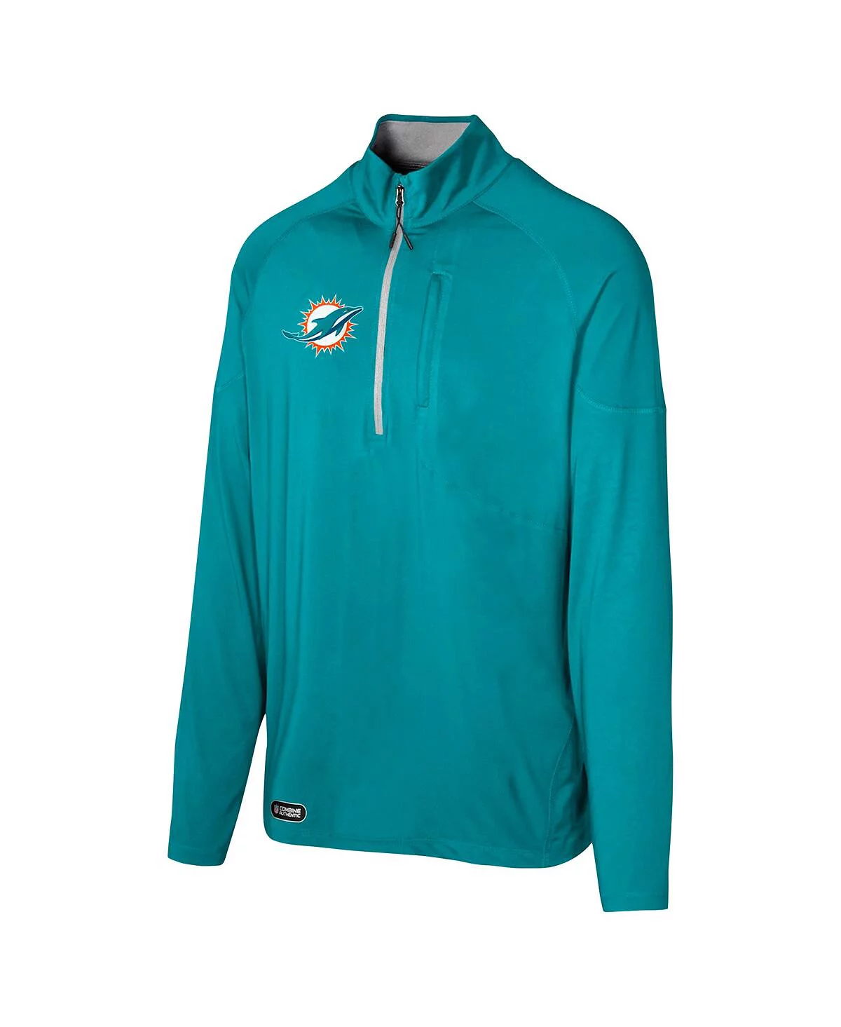 Мужская верхняя одежда Aqua Miami Dolphins Grind Iron с застежкой на четверть молнии 7990₽