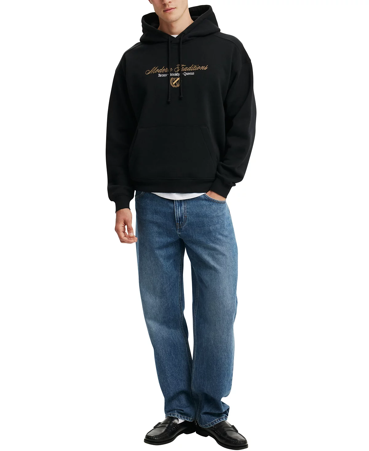 Мужская толстовка с графическим принтом из ХЛОПКА В обтяжку 11390₽