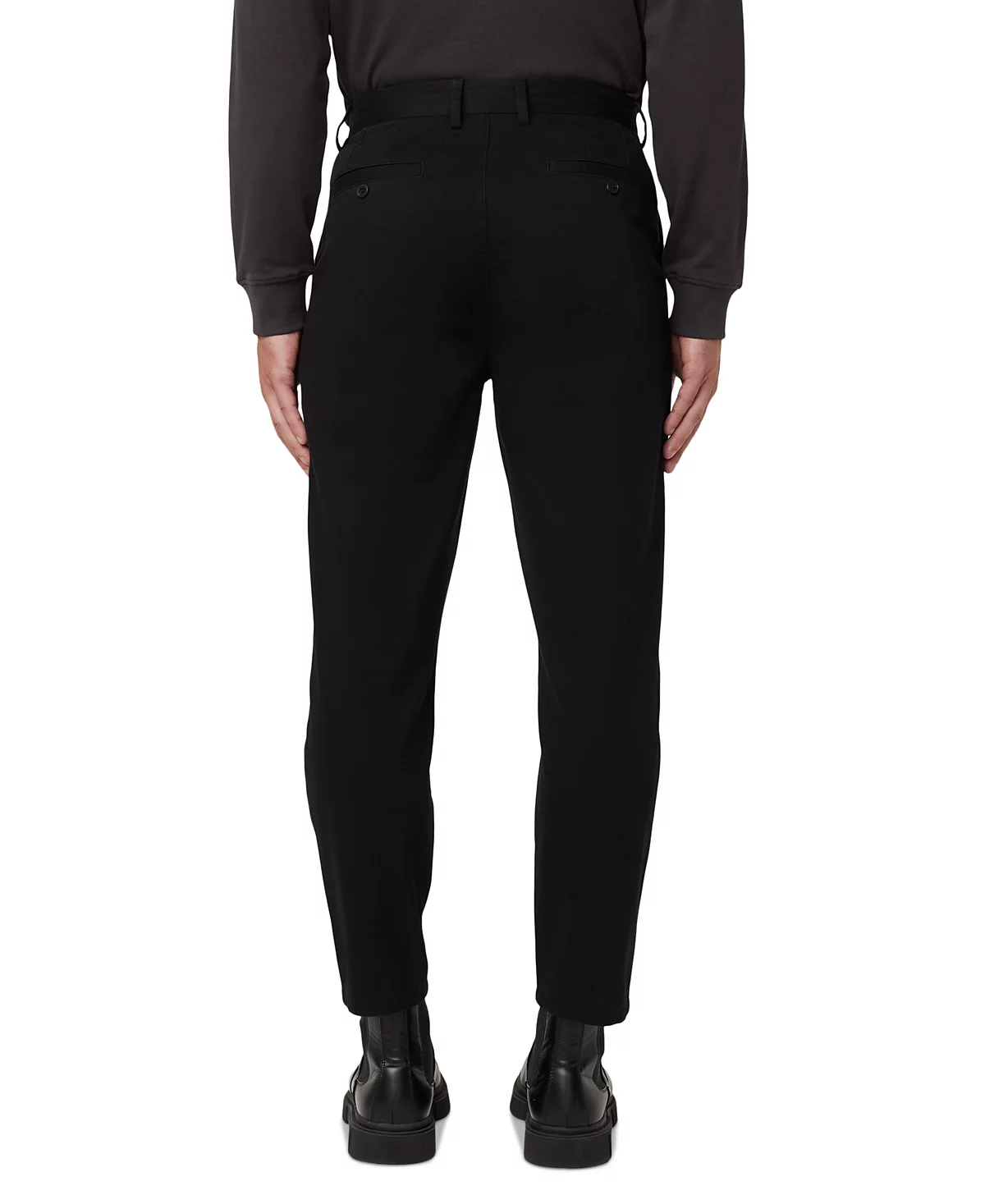 Мужские укороченные плиссированные брюки-чино свободного кроя Jamie от Frank And Oak