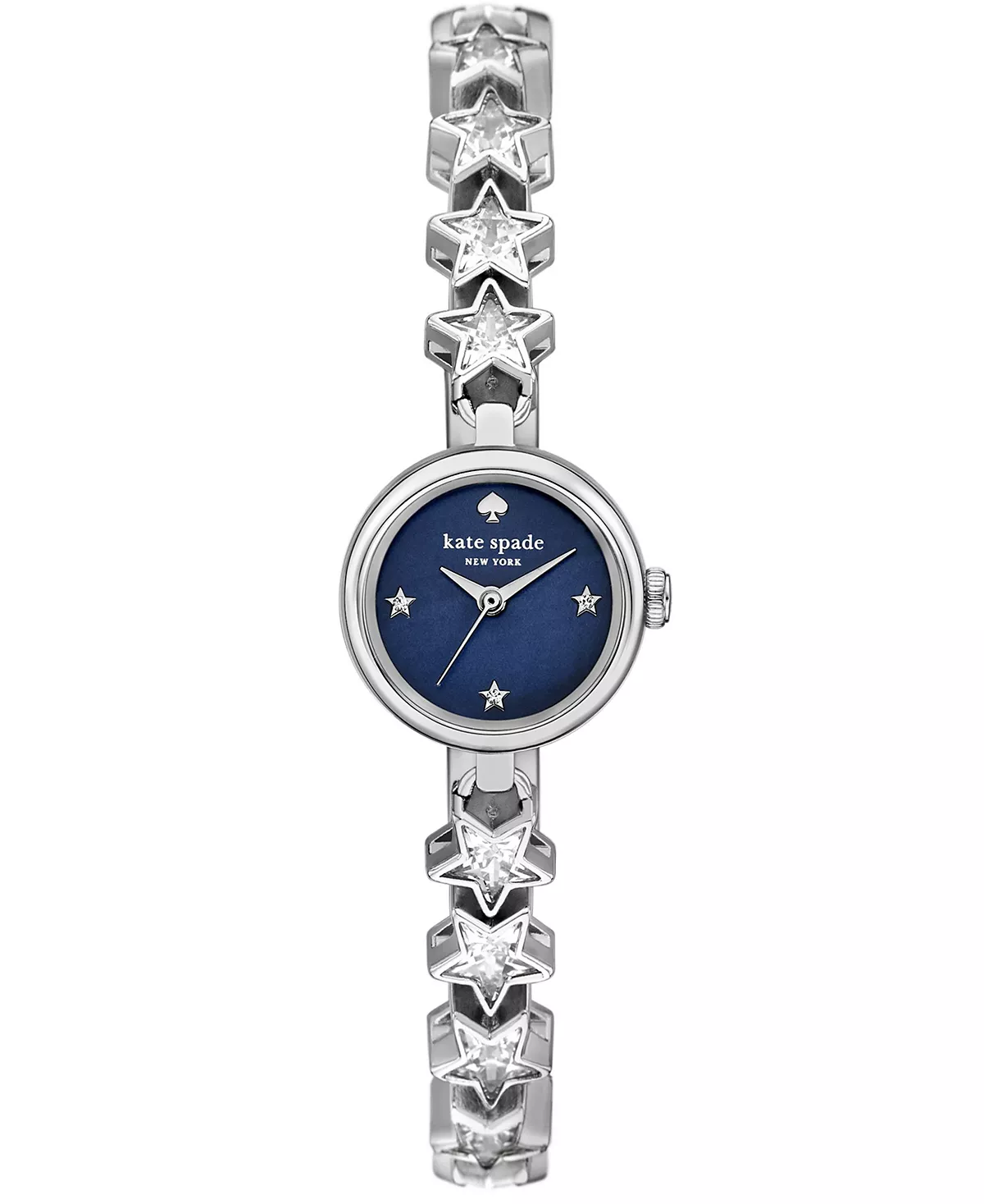 Женские часы-браслет Kate Spade New York Monroe серебристого цвета со звездой из нержавеющей стали, 20 мм