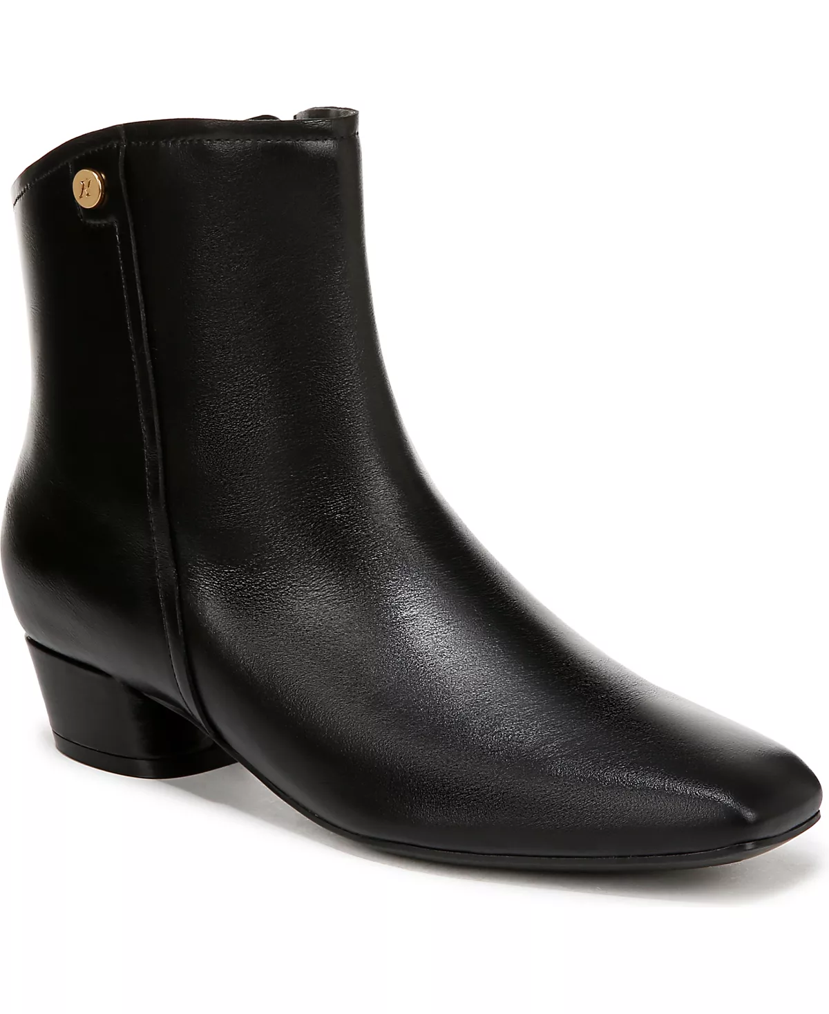 Ботильоны Raffee на низком каблуке с квадратным носком 12890₽