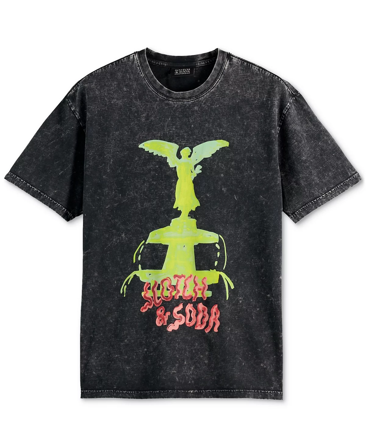 Мужская футболка с графическим принтом SCOTCH - SODA свободного кроя 7790₽