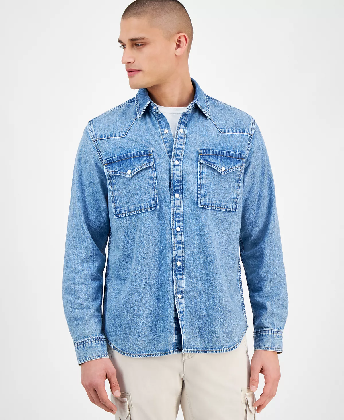 Мужская рубашка Marshall Western эксклюзивно в Macys 11390₽