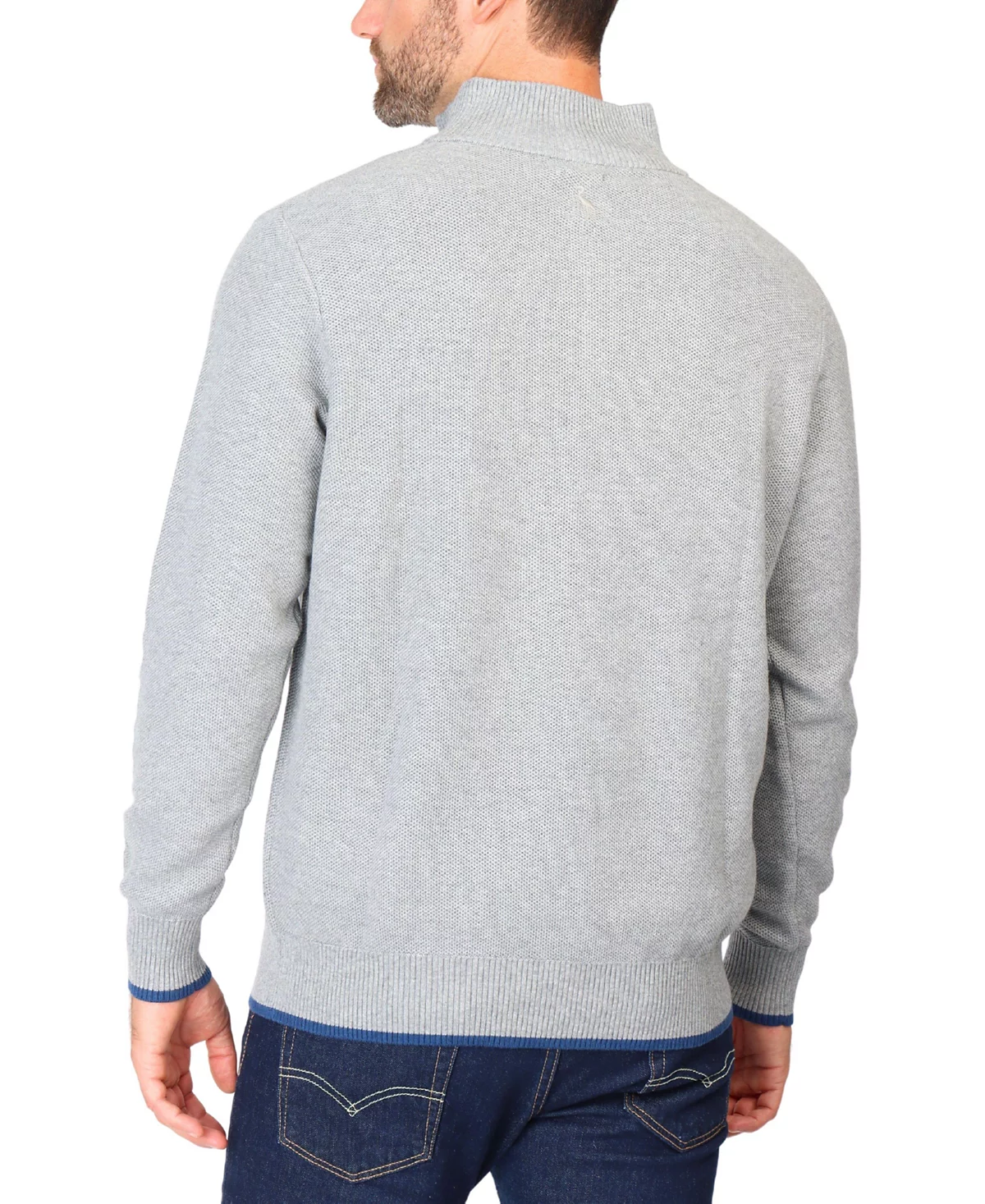 Мужская вафельная куртка Tailorbyrd на молнии в четверть дюйма 8590₽