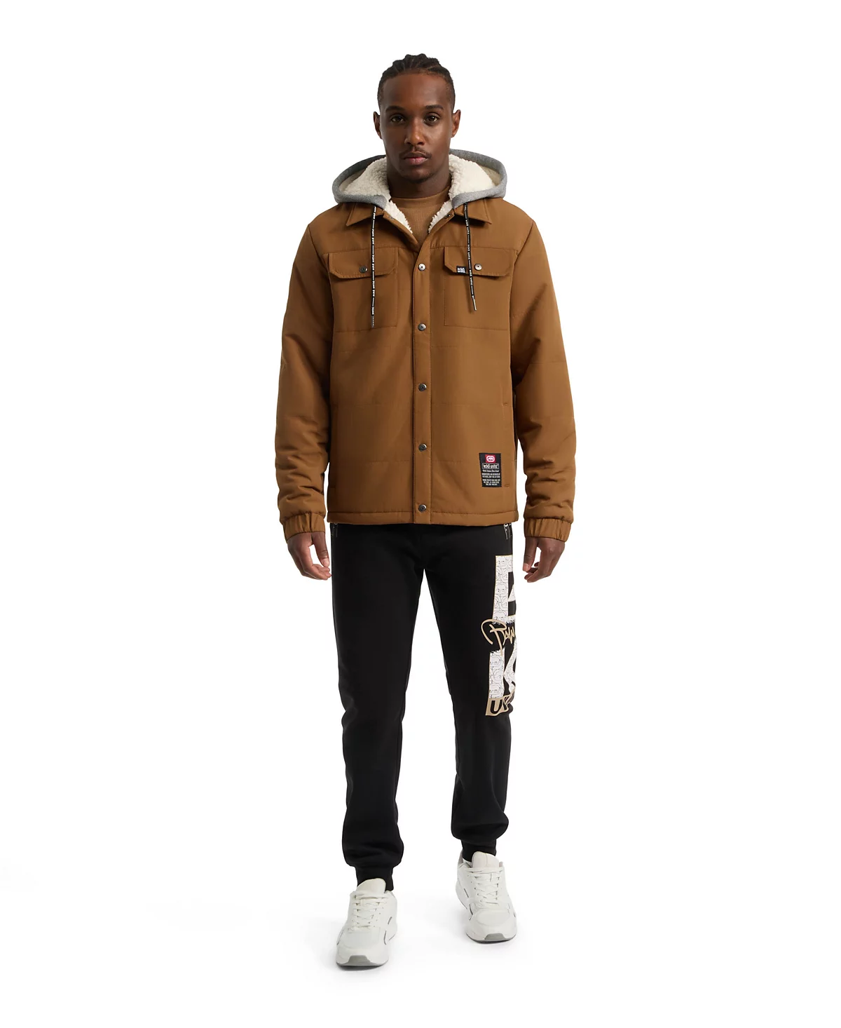 Мужская куртка на шерп-подкладке Ecko Unltd выделяющаяся на общем фоне 14790₽