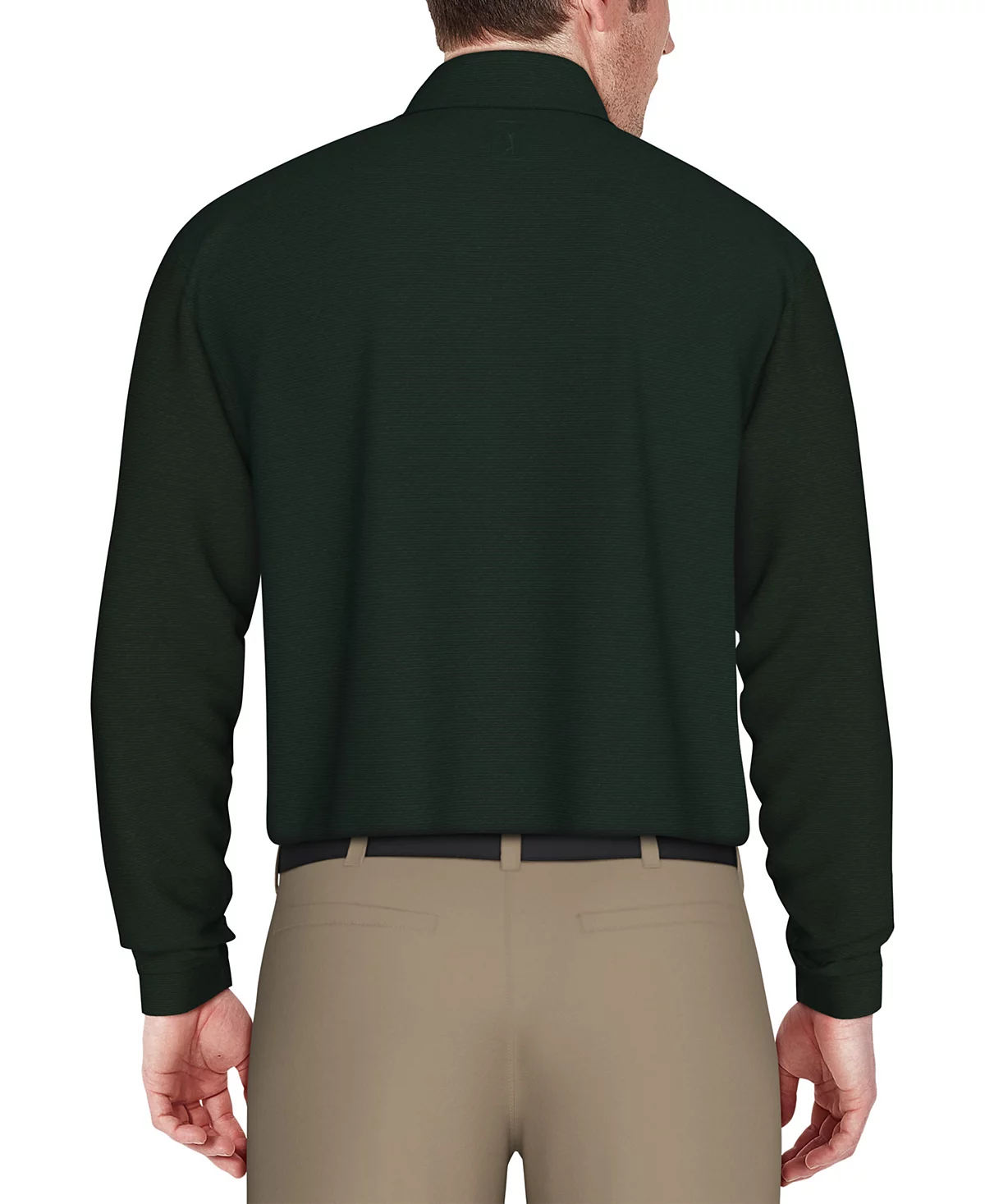 Мужская рубашка поло в полоску Performance Feeder от PGA TOUR с длинным рукавом 6690₽