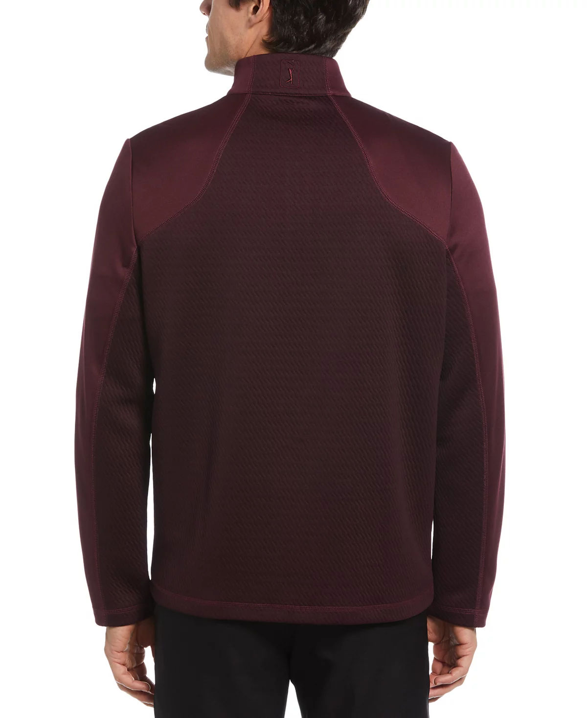 Мужская толстовка с 3D-текстурой и длинным рукавом на молнии в четверть оборота от PGA TOUR 5690₽