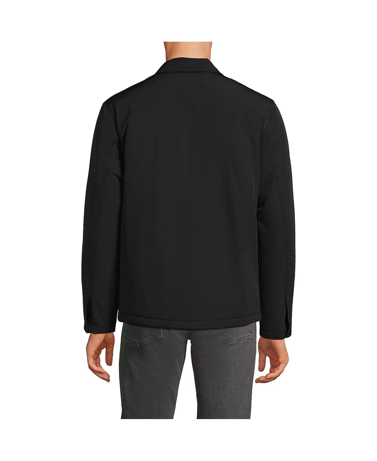 Мужская утепленная куртка-рубашка для пригородных поездок в Лэндс-Энде 22790₽