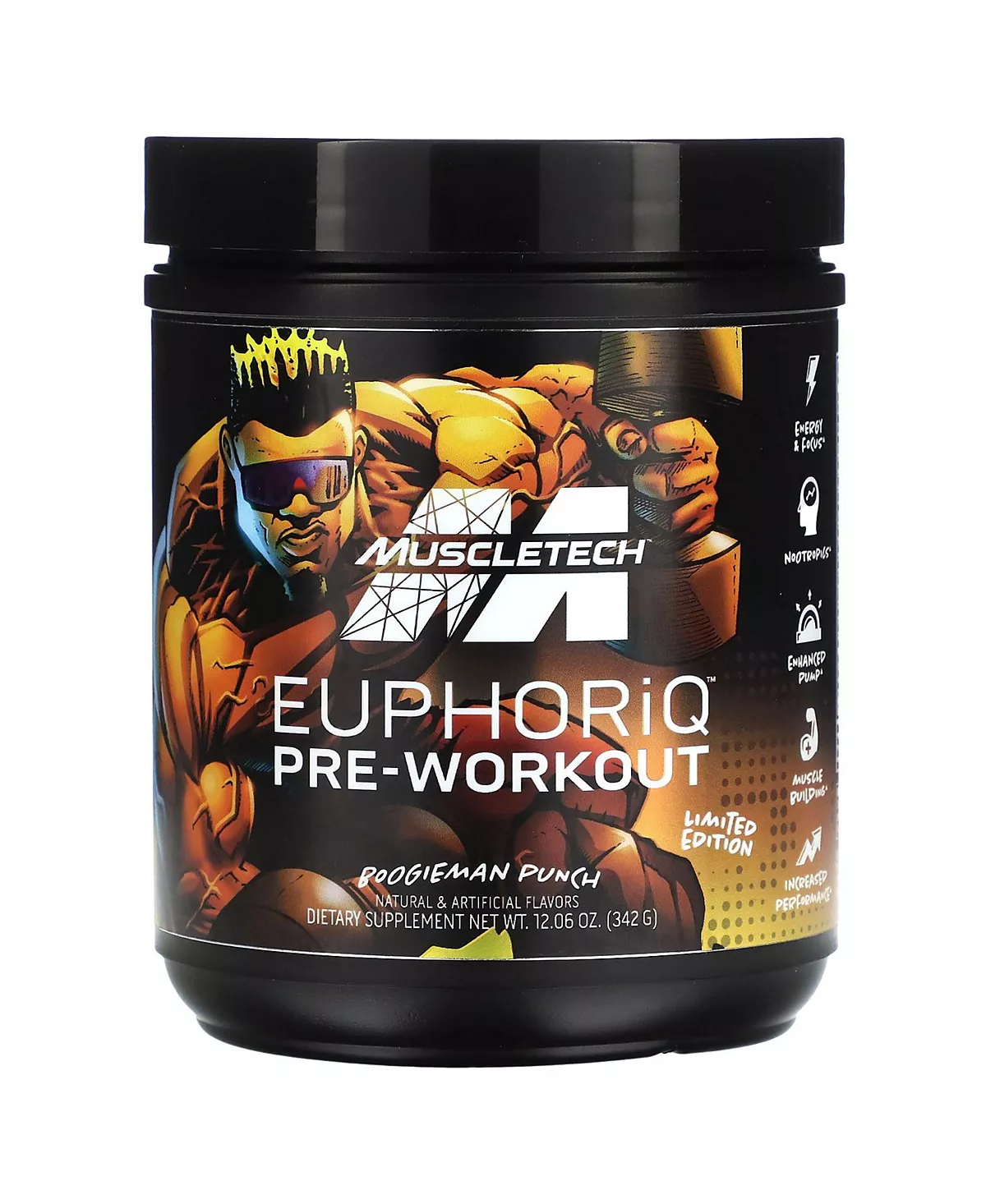Предтренировочная пудра EuphoriQ PreWorkout Smart Предтренировочная пудра для мужчин и женщин 9490₽