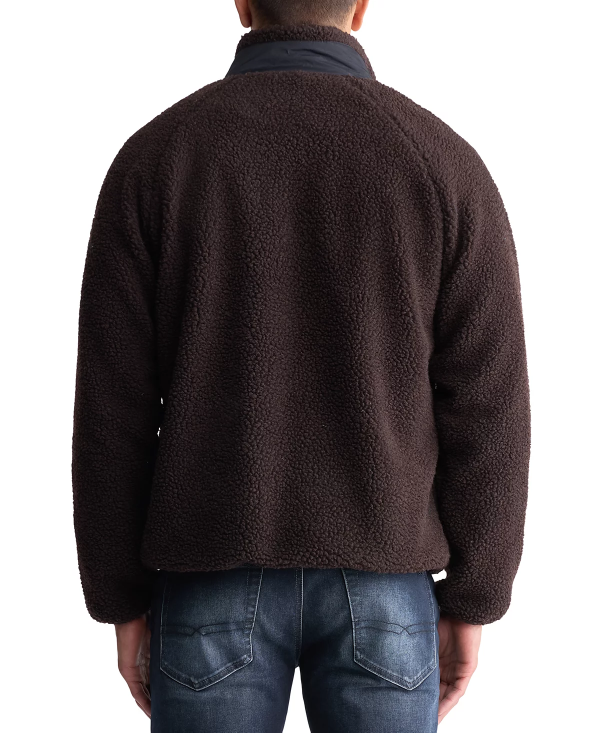 Мужская клетчатая куртка-бомбер Jaik Super Fleece на молнии спереди от Buffalo David Bitton