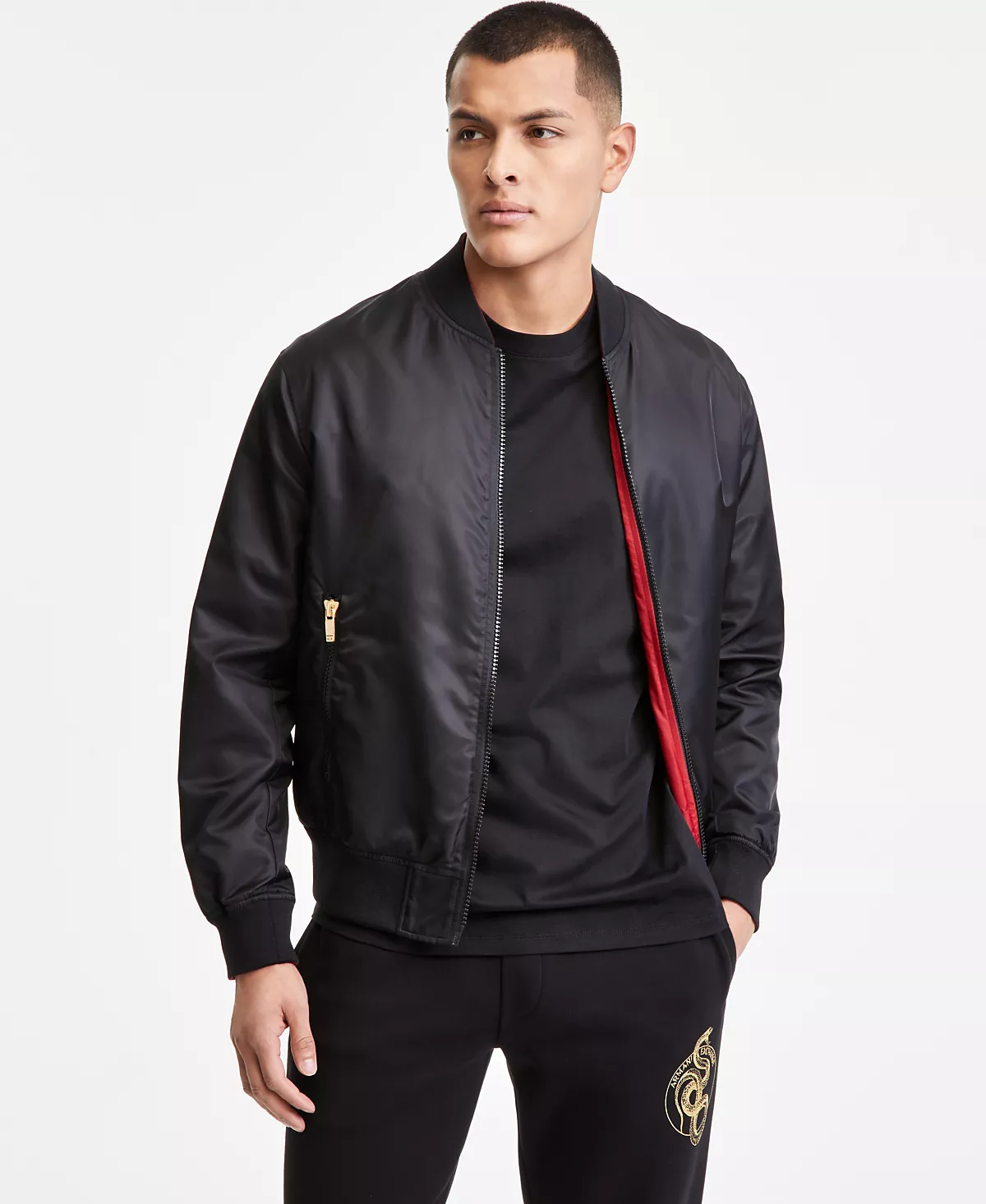 Мужская куртка-бомбер на Новый год по Лунному календарю 53290₽