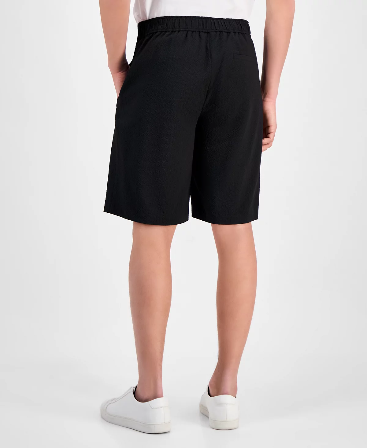 Современные мужские шорты Alfani в складку длиной 11 дюймов эксклюзивно в Macys 9090₽