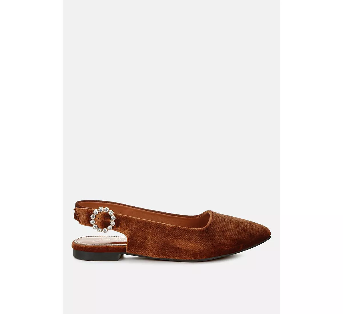 Бархатные босоножки на плоской подошве Dolan 9090₽