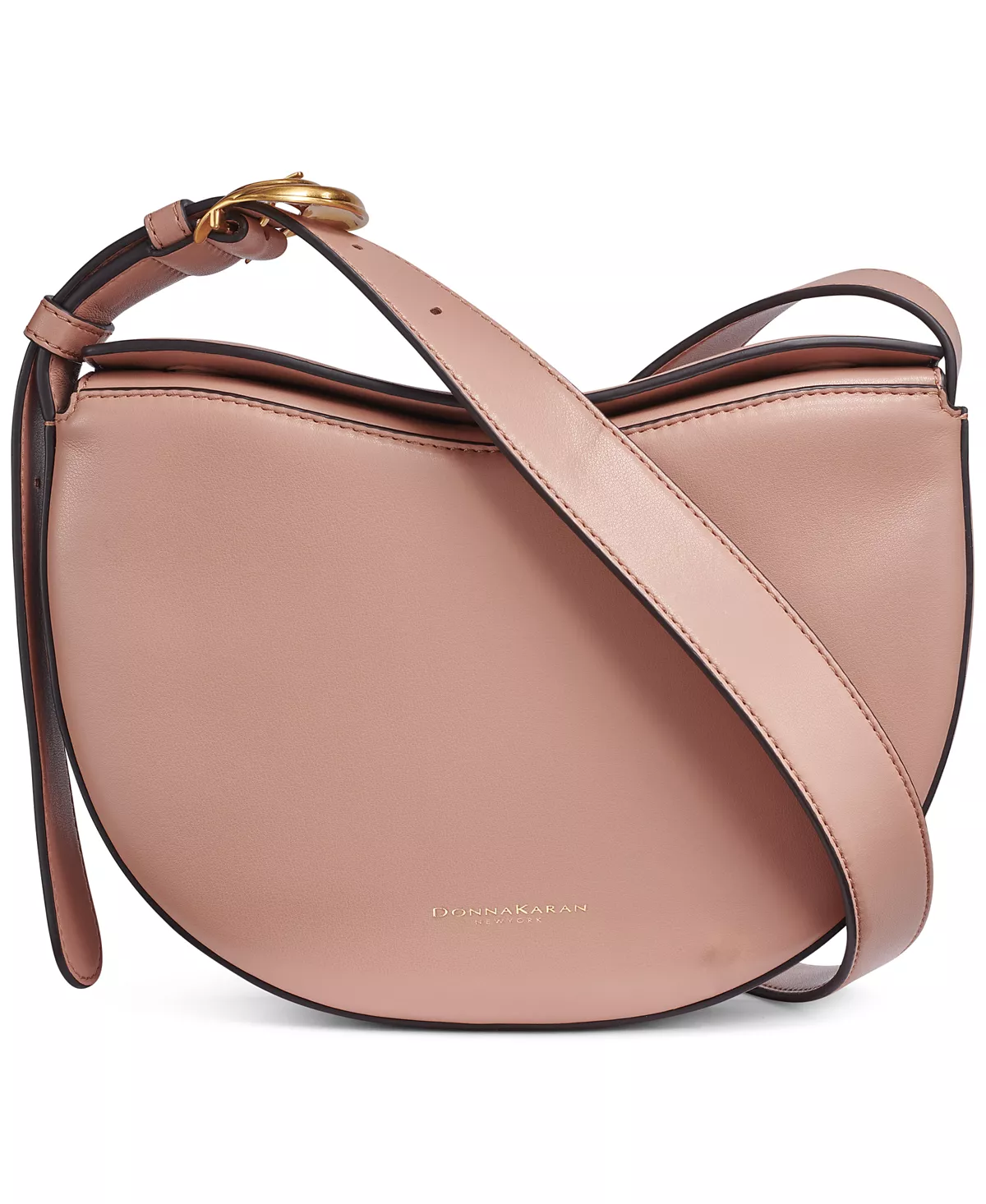 Donna Karan Valley Stream с кожаной пряжкой через плечо и регулируемым ремешком