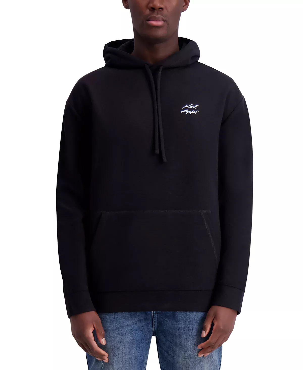 Мужская приталенная толстовка из плотного флиса с фирменным логотипом 13590₽