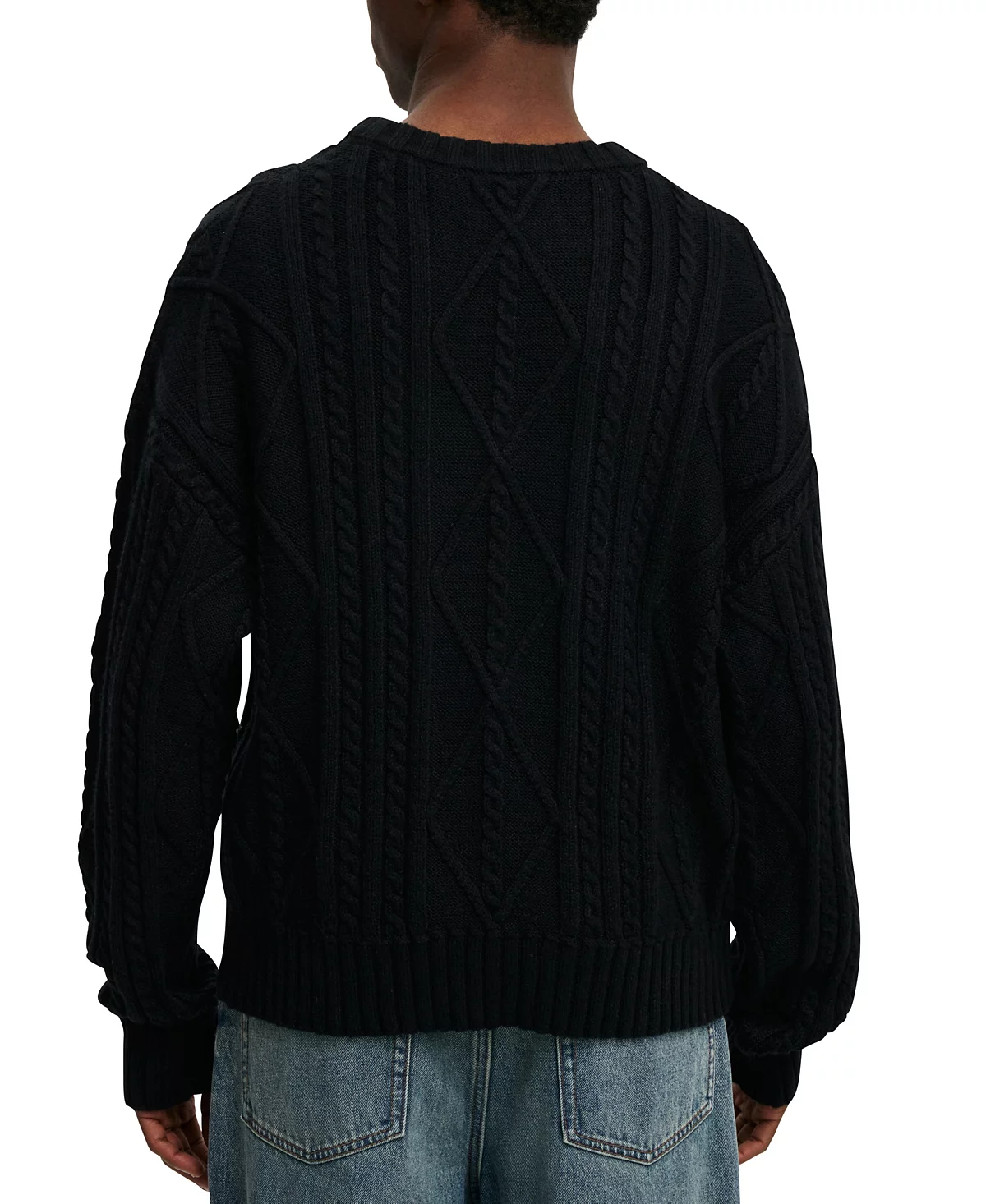 Мужской вязаный джемпер из хлопка С коротким рукавом 7990₽