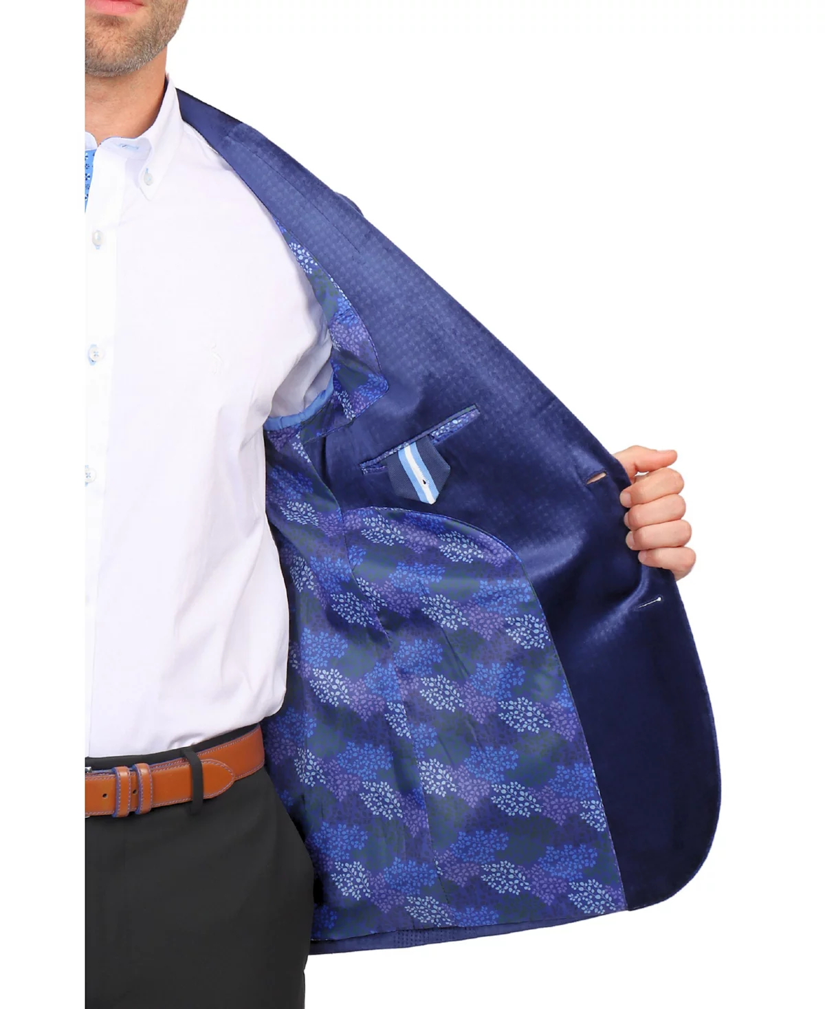 Мужской смокинг в клетку из бархата с тиснением 24690₽