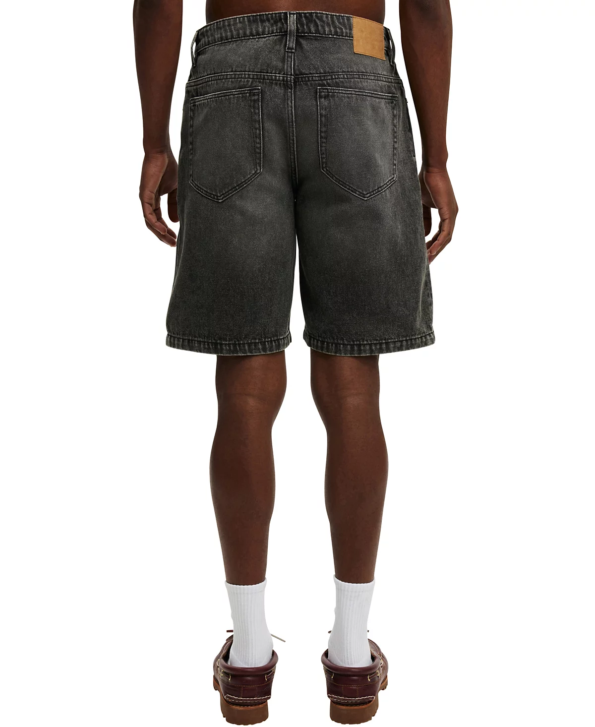 Мужские мешковатые джинсовые шорты ИЗ ХЛОПКА НА подкладке 6690₽