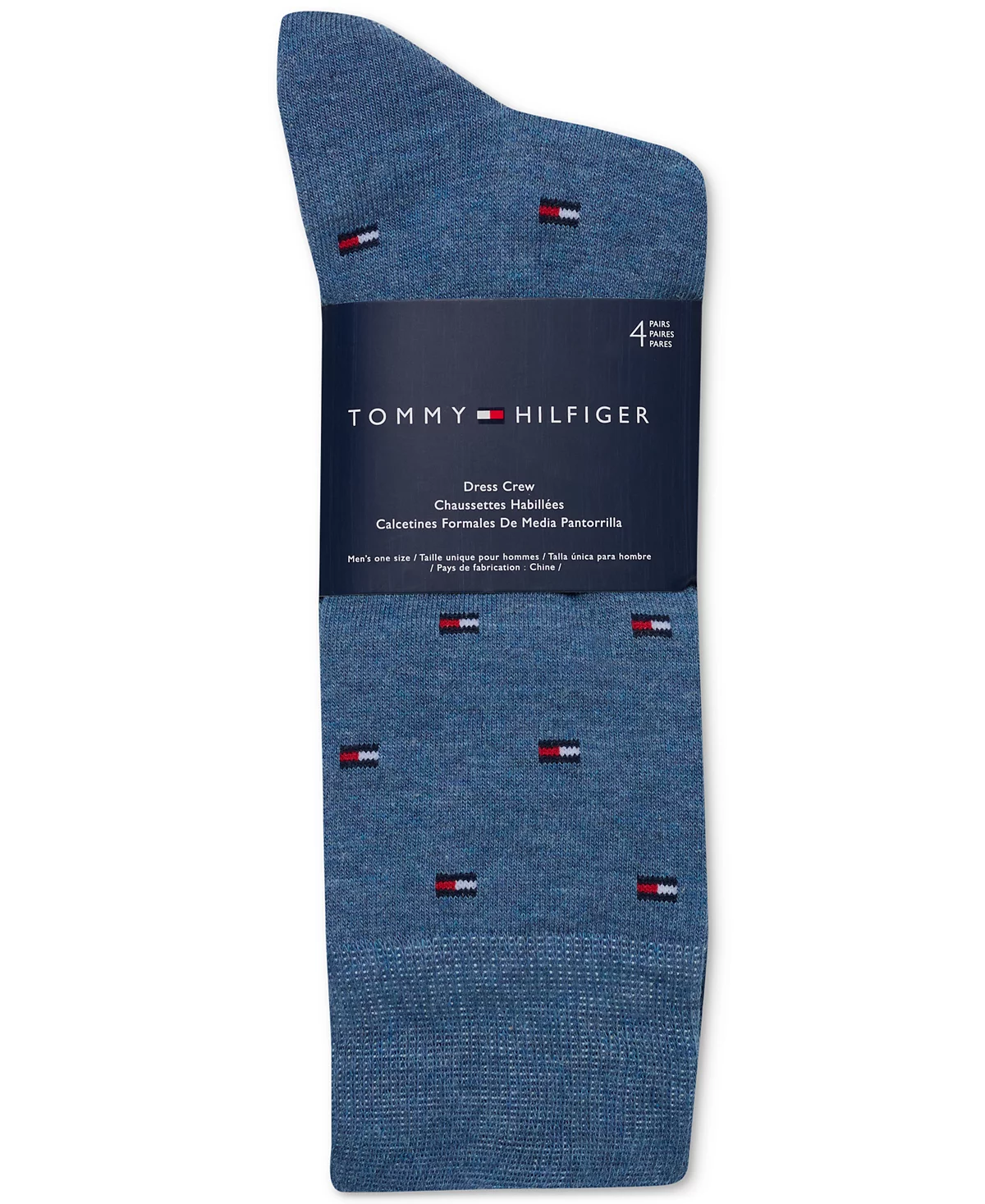 Мужская обувь Tommy Hilfiger 4pk Носки Dress Crew 4090₽