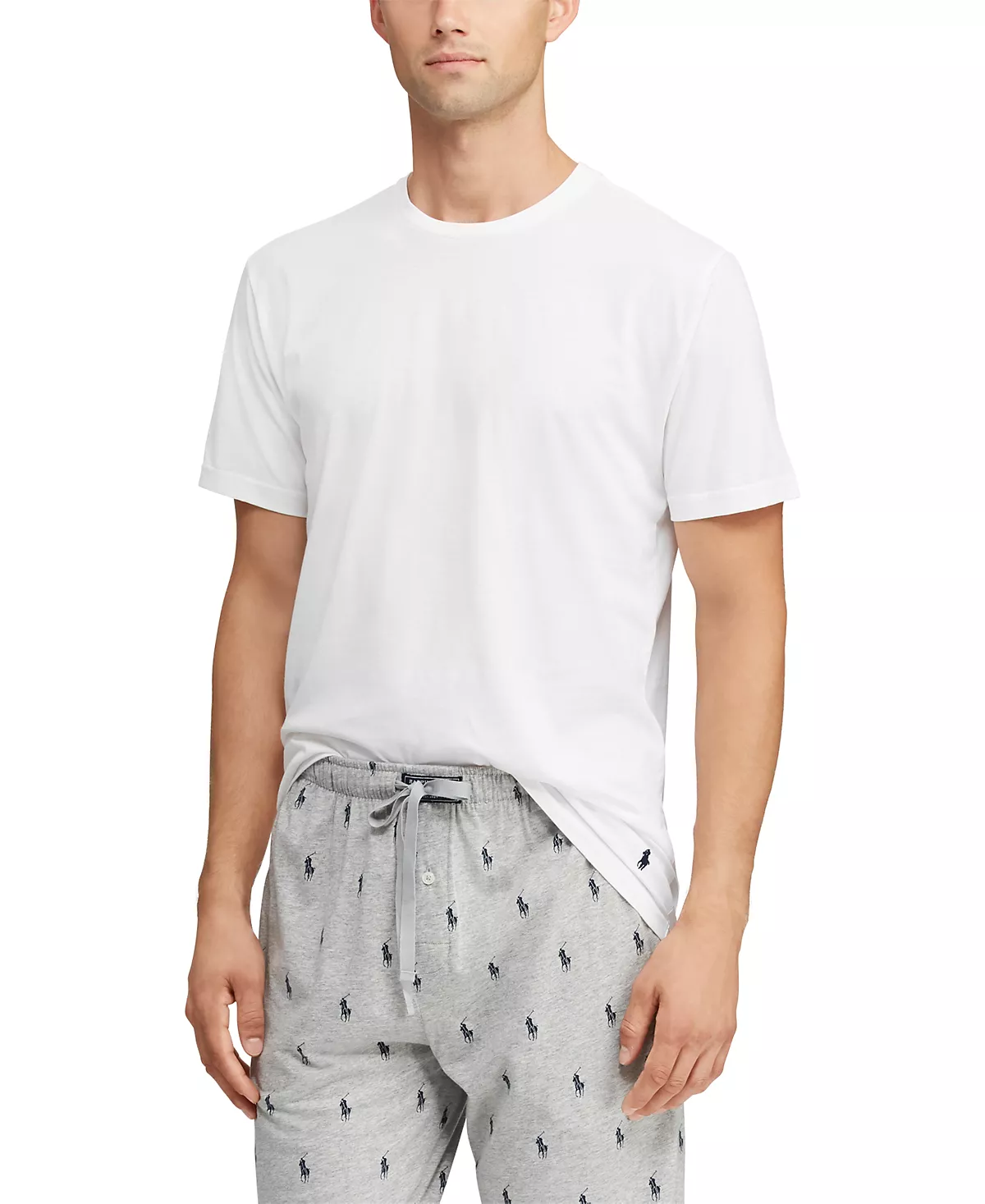 Мужская ночная рубашка Polo Ralph Lauren из хлопчатобумажного джерси