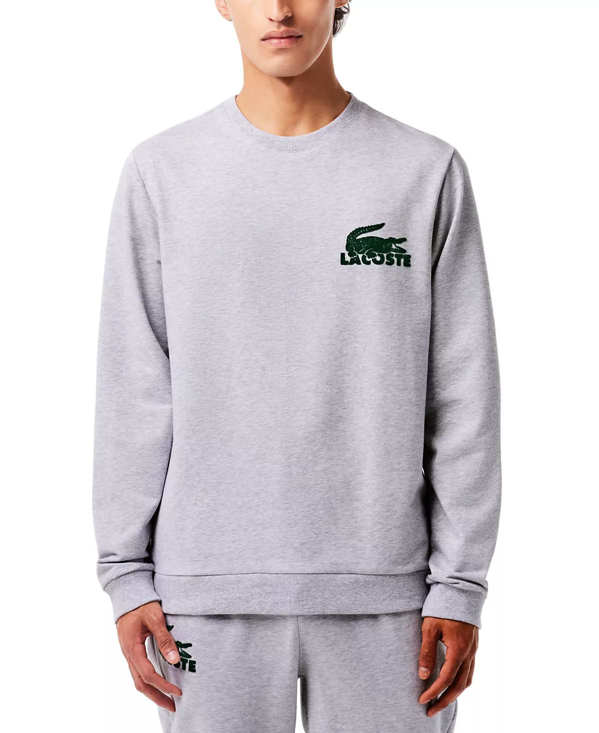 Мужская пижамная флисовая толстовка Lacoste для помещений