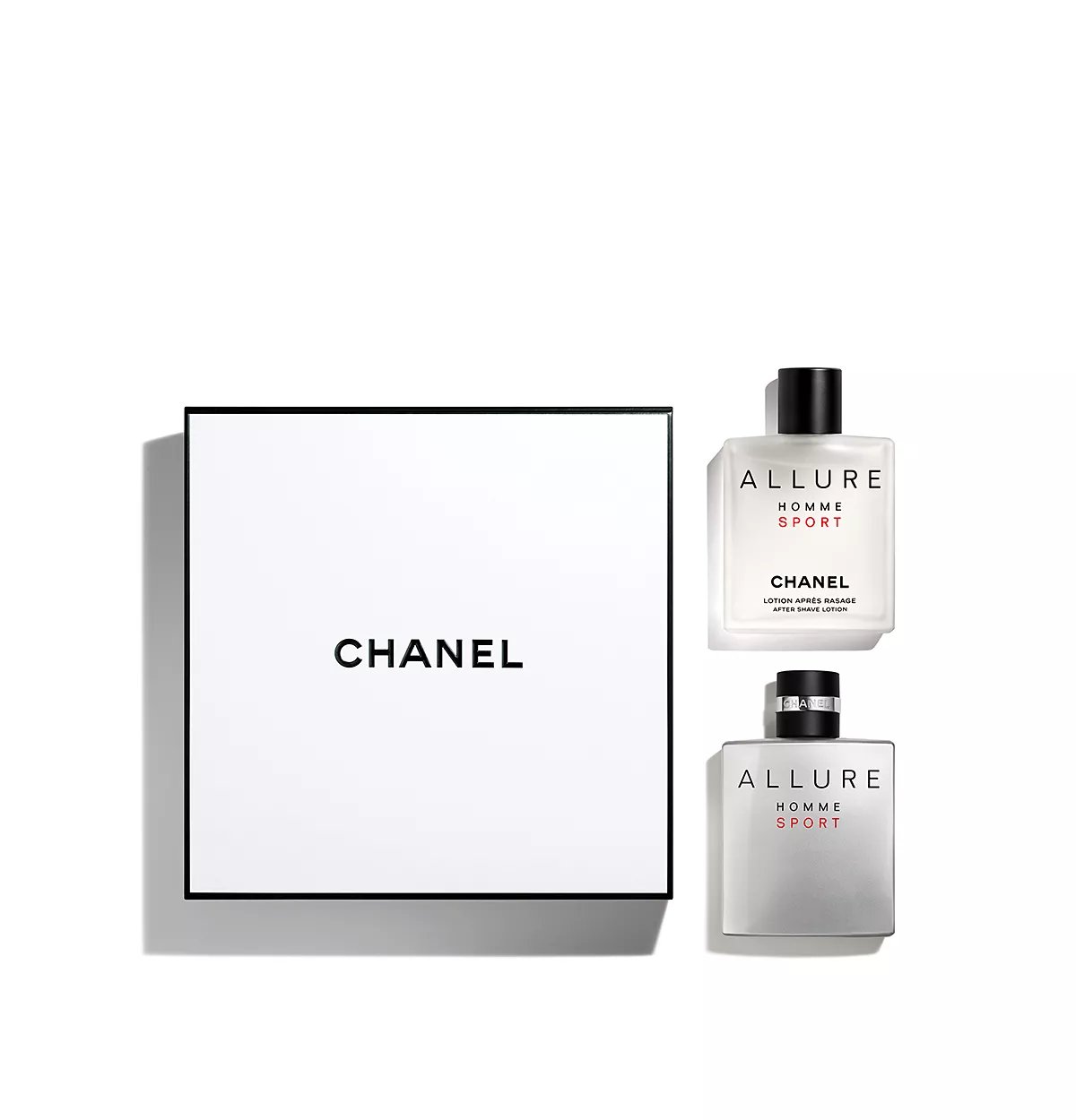 CHANEL Mens, 2 шт. Подарочный набор туалетной воды ALLURE HOMME SPORT