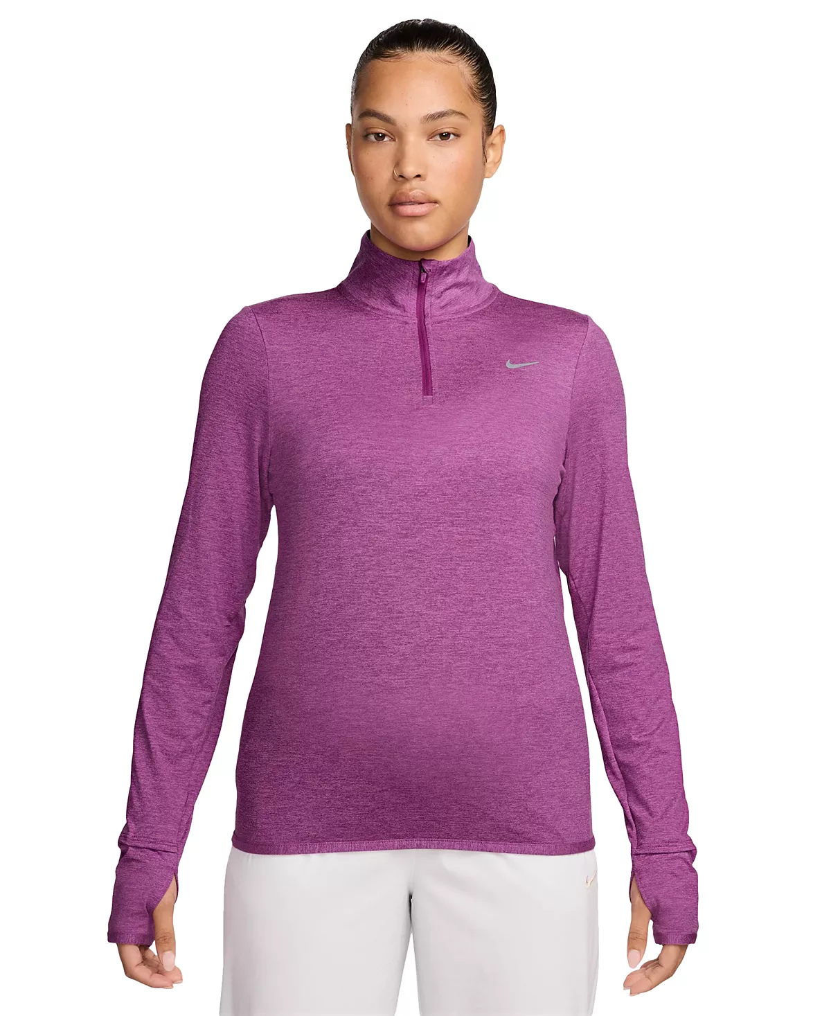 Женский спортивный топ Nike Dri-FIT Swift Element UV на молнии 1/2