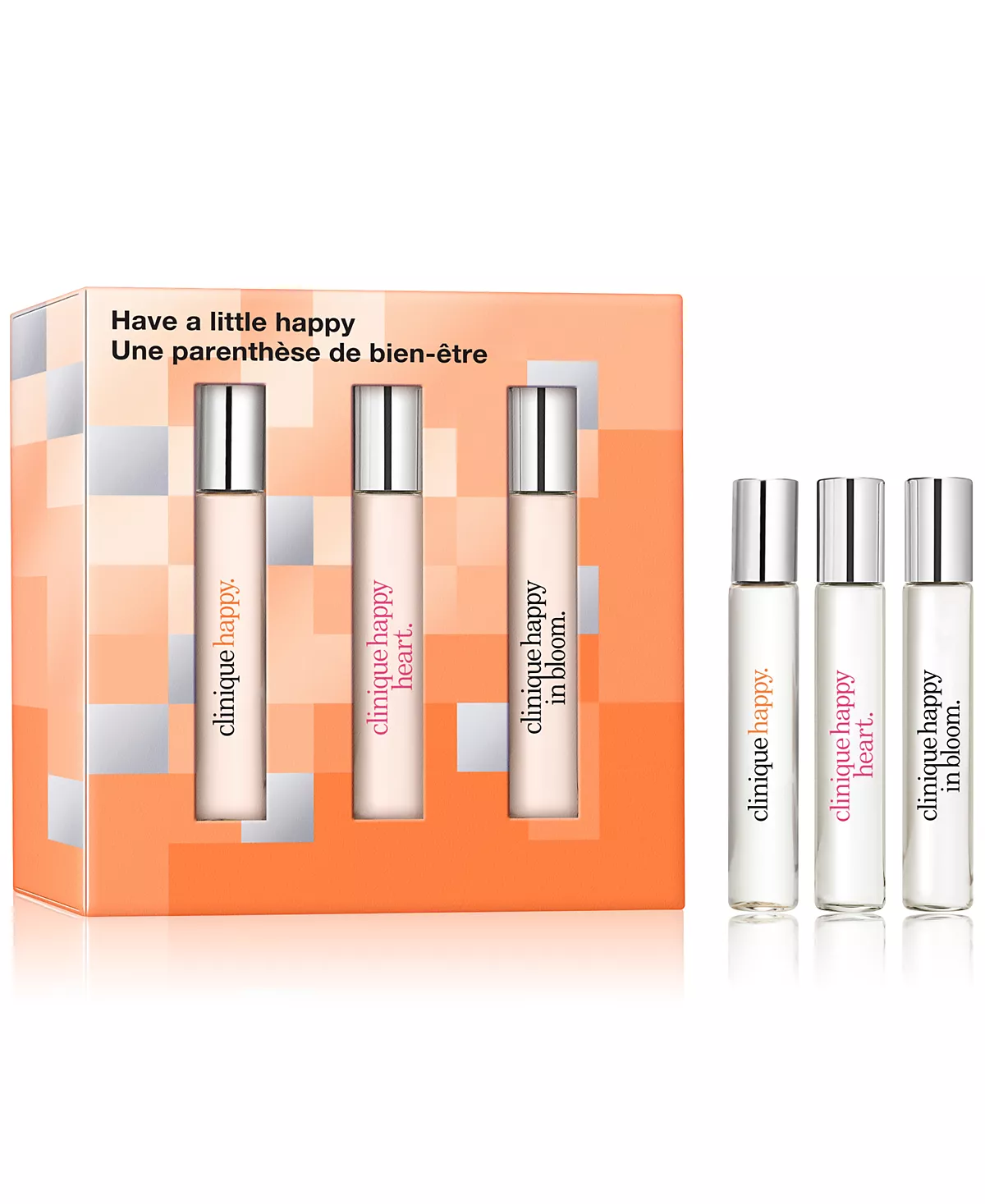 Clinique, 3 шт. Подарите себе маленький подарочный набор духов Happy Travel