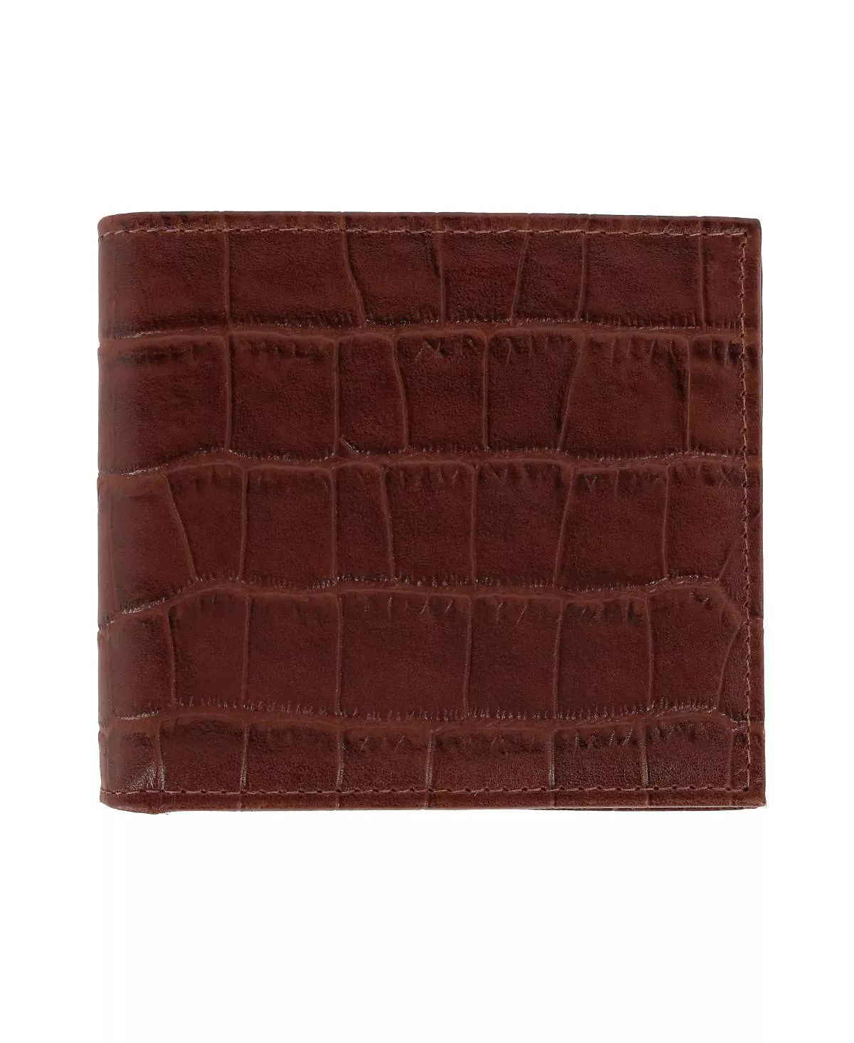 Бумажник двойного сложения TRAFALGAR Trafalgar Esteban Croco из тисненой кожи с 8 отделениями 23790₽