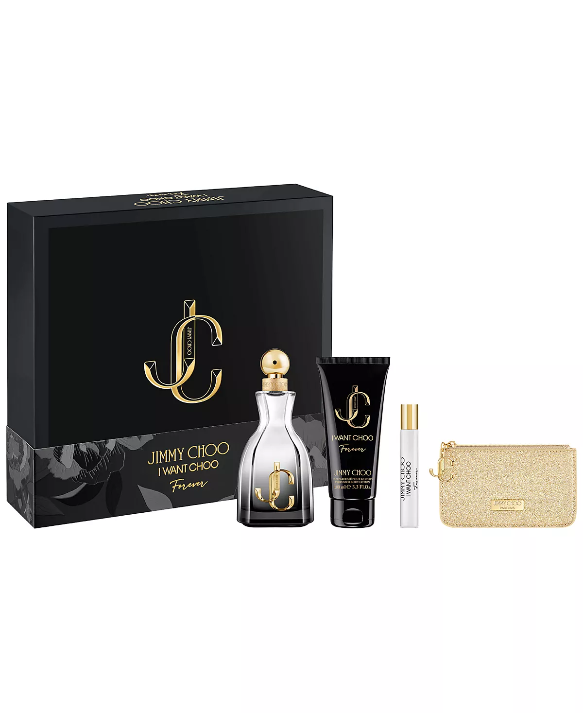 Jimmy Choo, 4 шт. Подарочный набор парфюмерной воды I Want Choo Forever