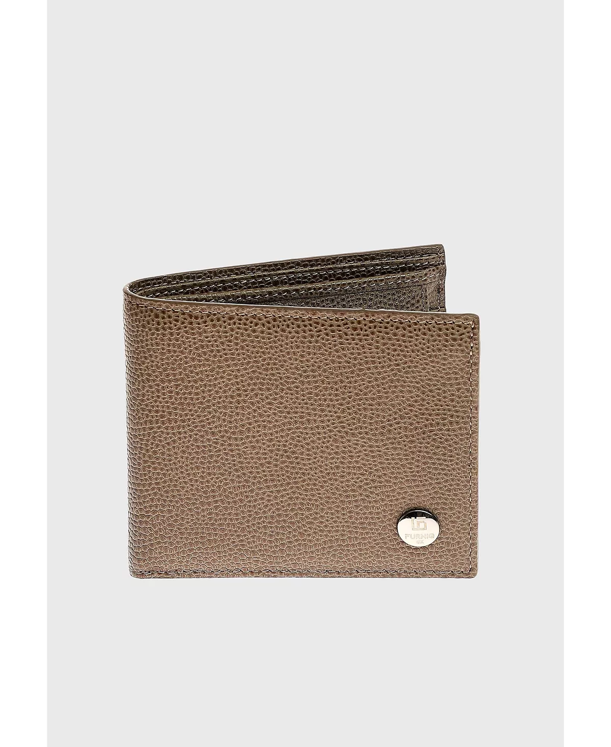 Мужской кошелек Furniq UK из натуральной кожи с рисунком черной икры на подкладке 11390₽