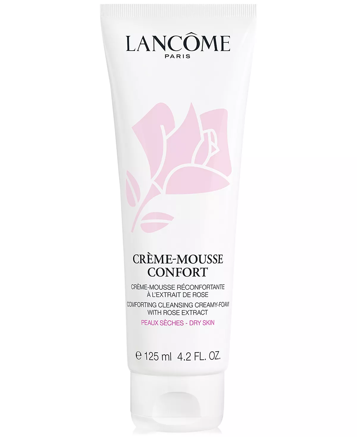 Lancme Crme Mousse Confort Кремообразное пенящееся очищающее средство, 4,2 жидких унции.