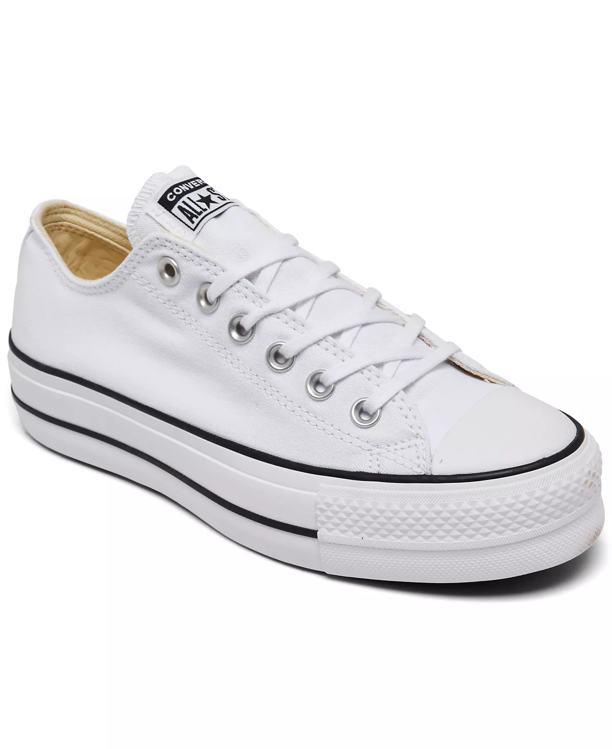 Повседневные кроссовки Converse Womens Chuck Taylor All Star Lift с низким верхом от Finish Line