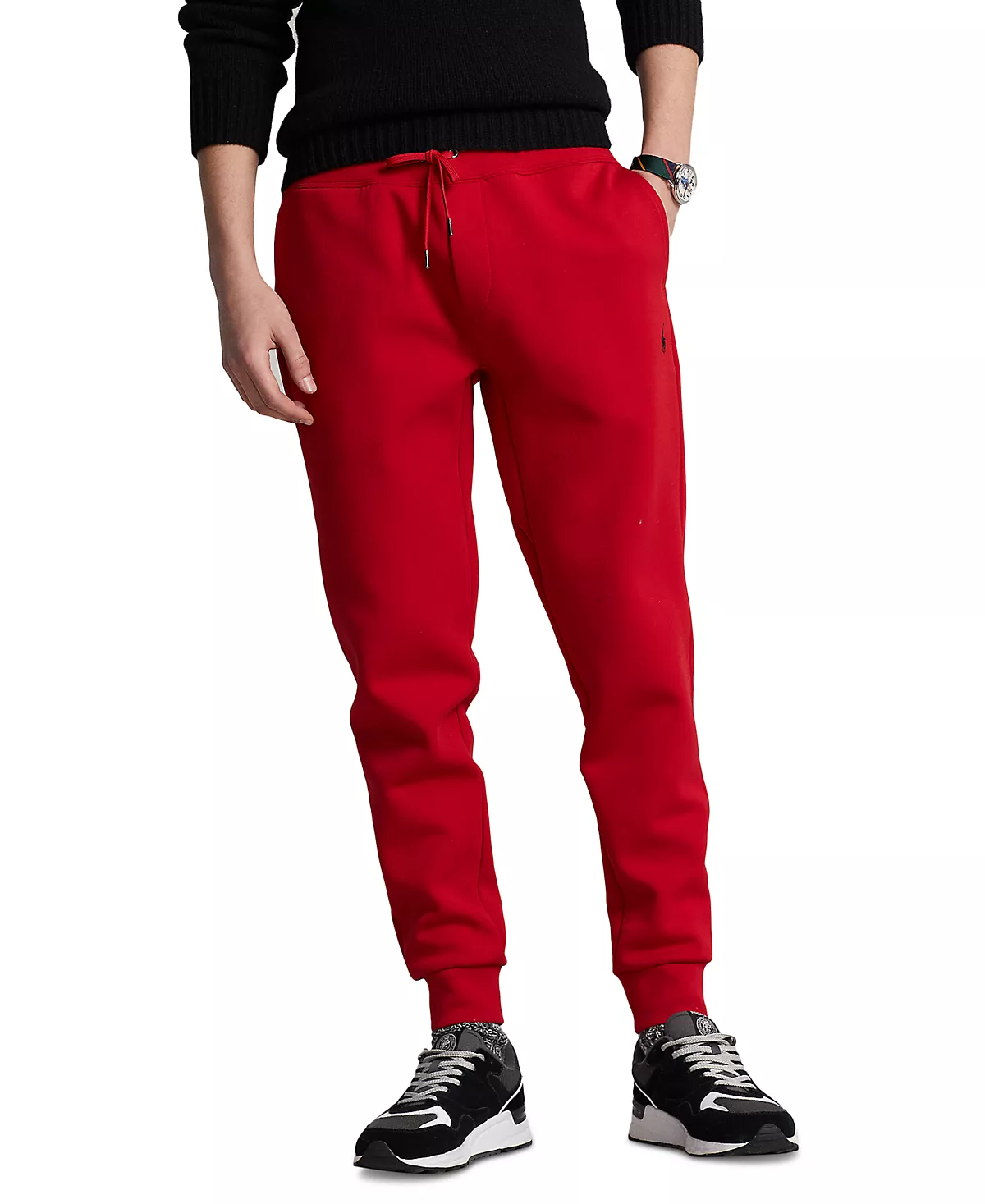 Мужские брюки для бега трусцой Polo Ralph Lauren из двойной вязки
