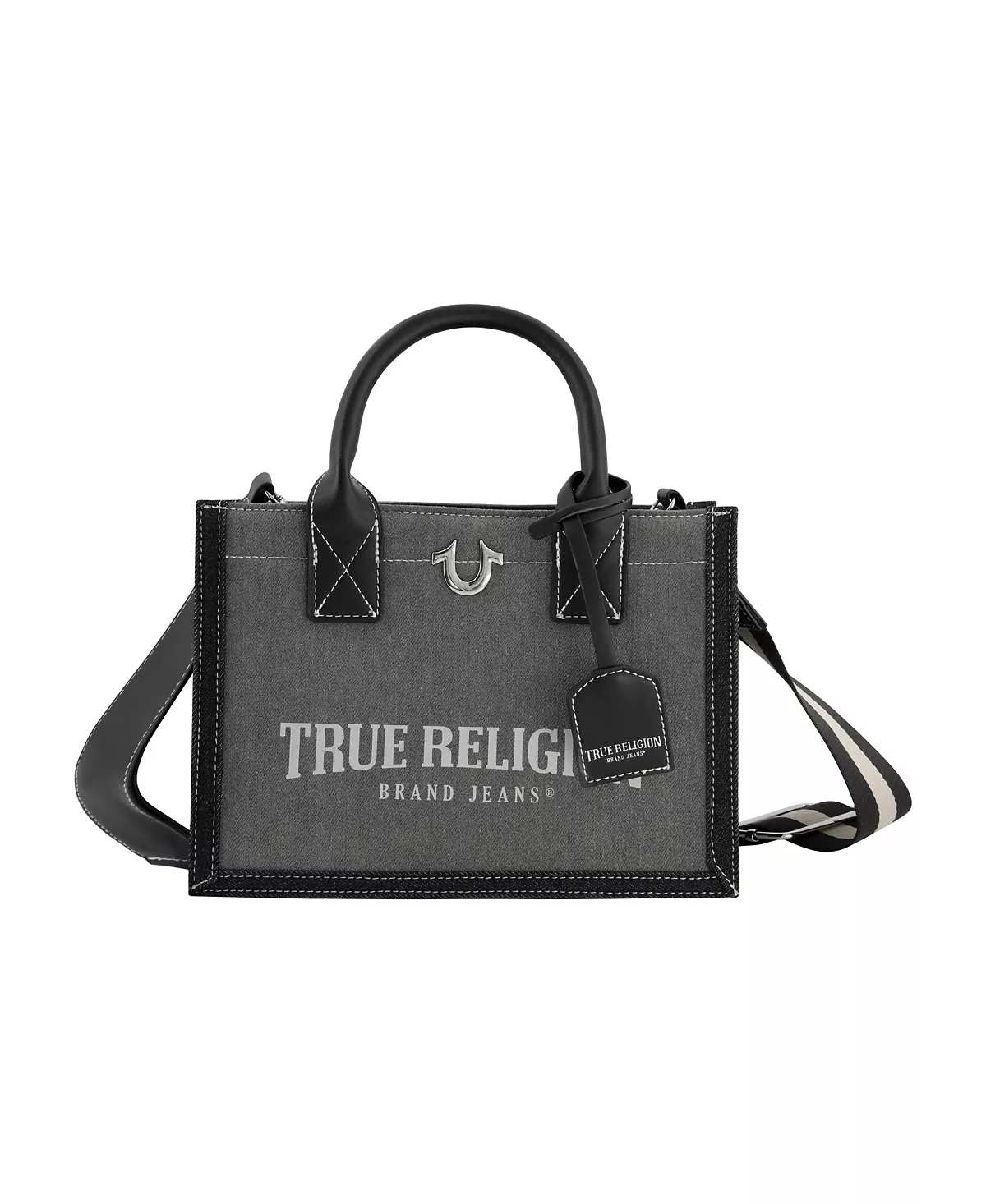 Джинсовая сумка True Religion Modern Edge из натуральной кожи 11390₽
