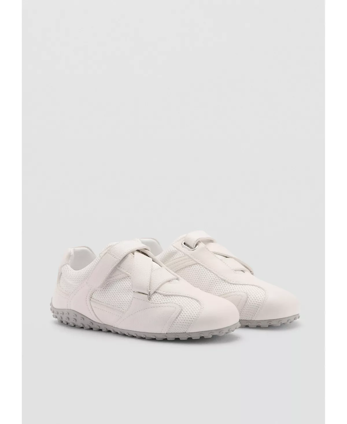 Женские парусиновые кожаные кроссовки MANGO Mango 9490₽