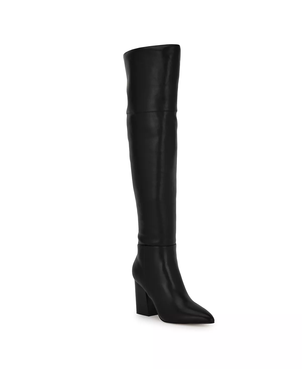 Женские модельные сапоги выше колена на блочном каблуке Nine West Womens Pare 17990₽