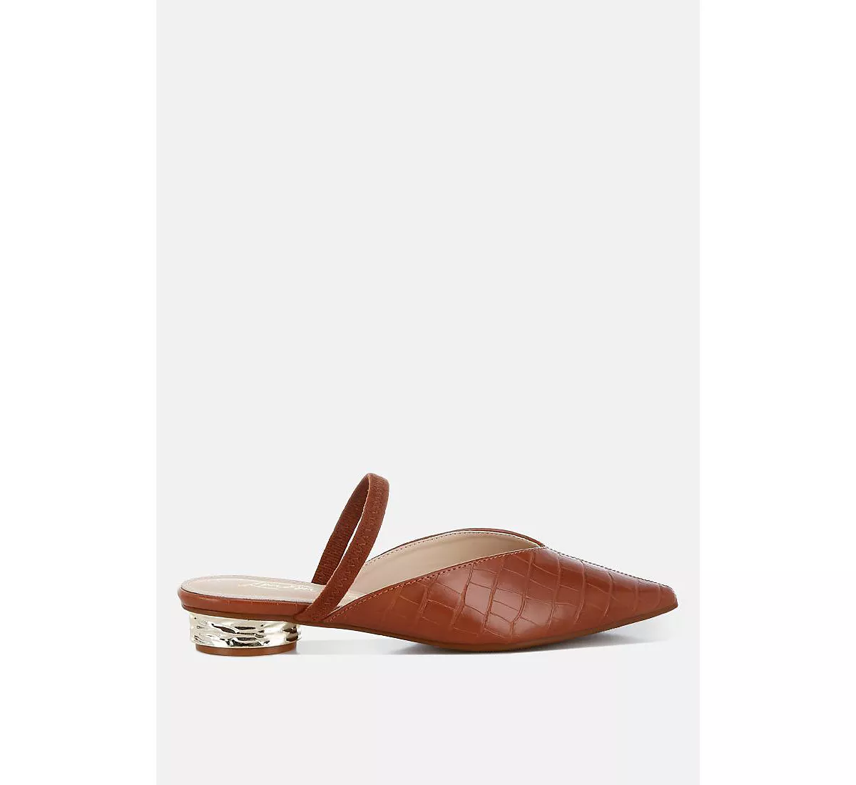 Шлепанцы Кроко на каблуке London Rag Renata Fantasy 11390₽