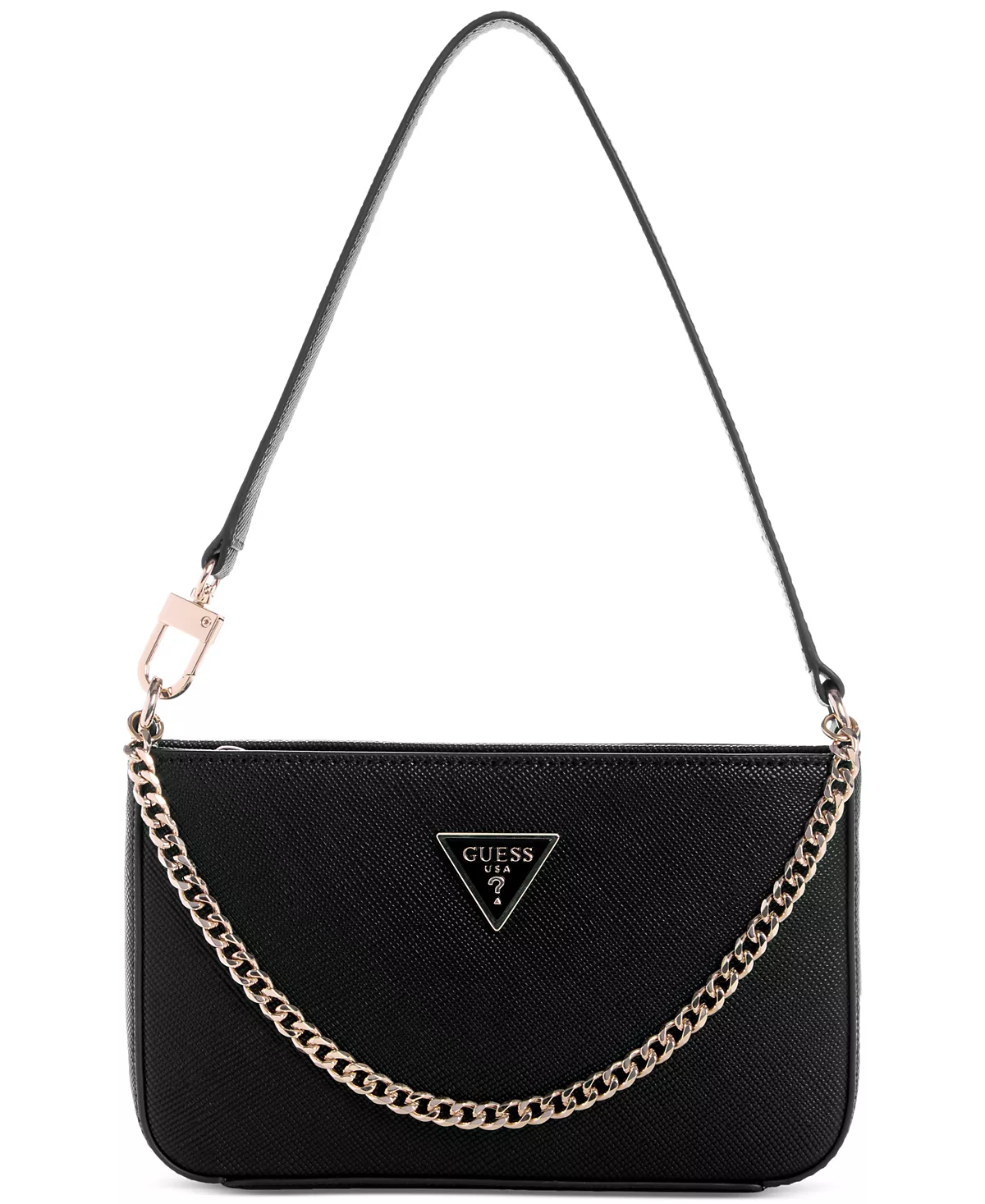 Мини-Топ GUESS Noelle на молнии через плечо со съемной цепочкой 16790₽