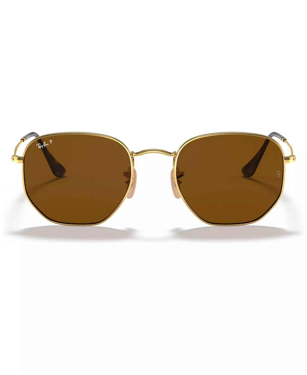 Солнцезащитные очки Ray-Ban Унисекс с поляризацией, RB3548N, ШЕСТИУГОЛЬНЫЕ, С ПРОМЫВКОЙ EVOLVE