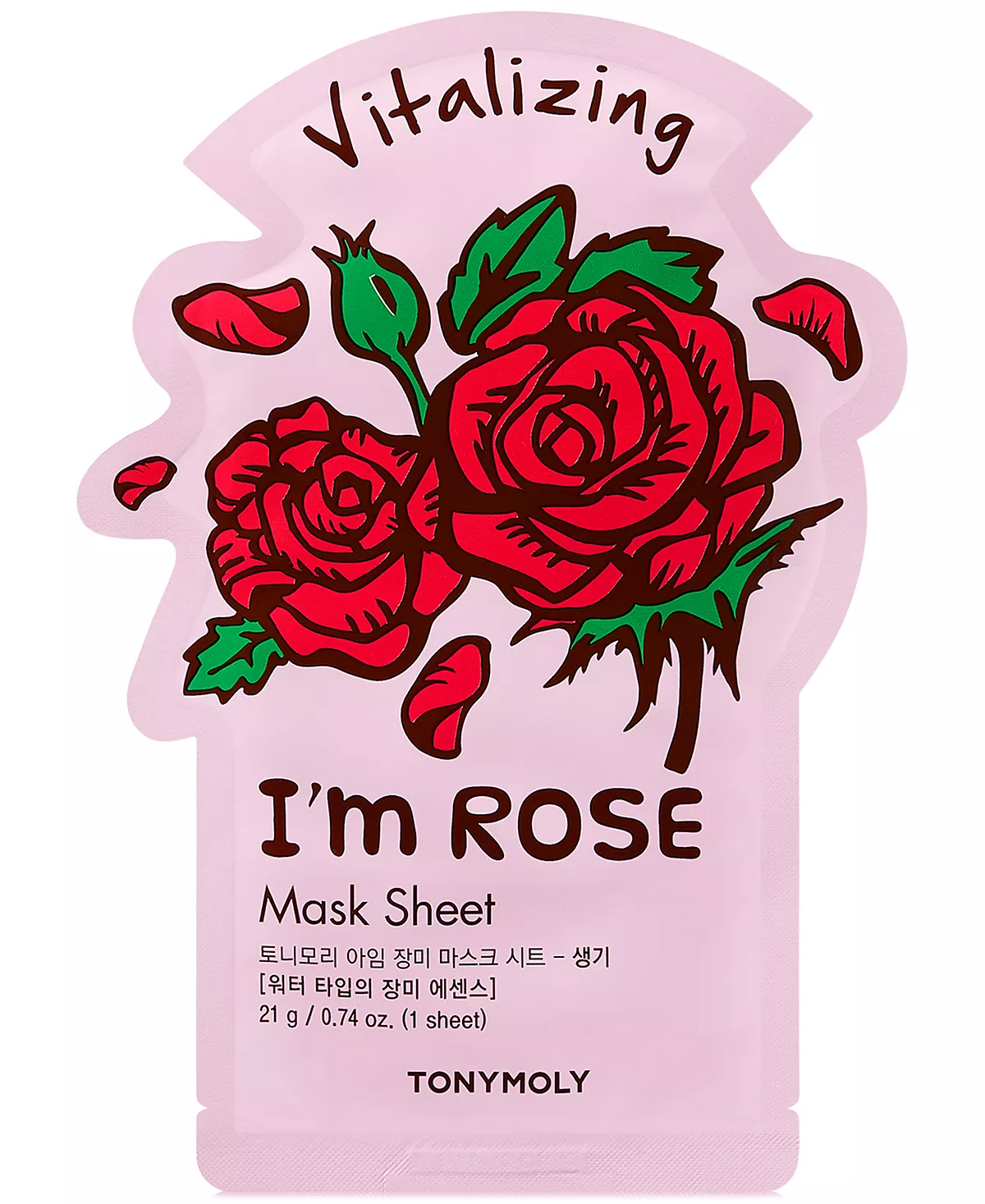 Маска TONYMOLY Im Rose Sheet Mask - (оживляющая)