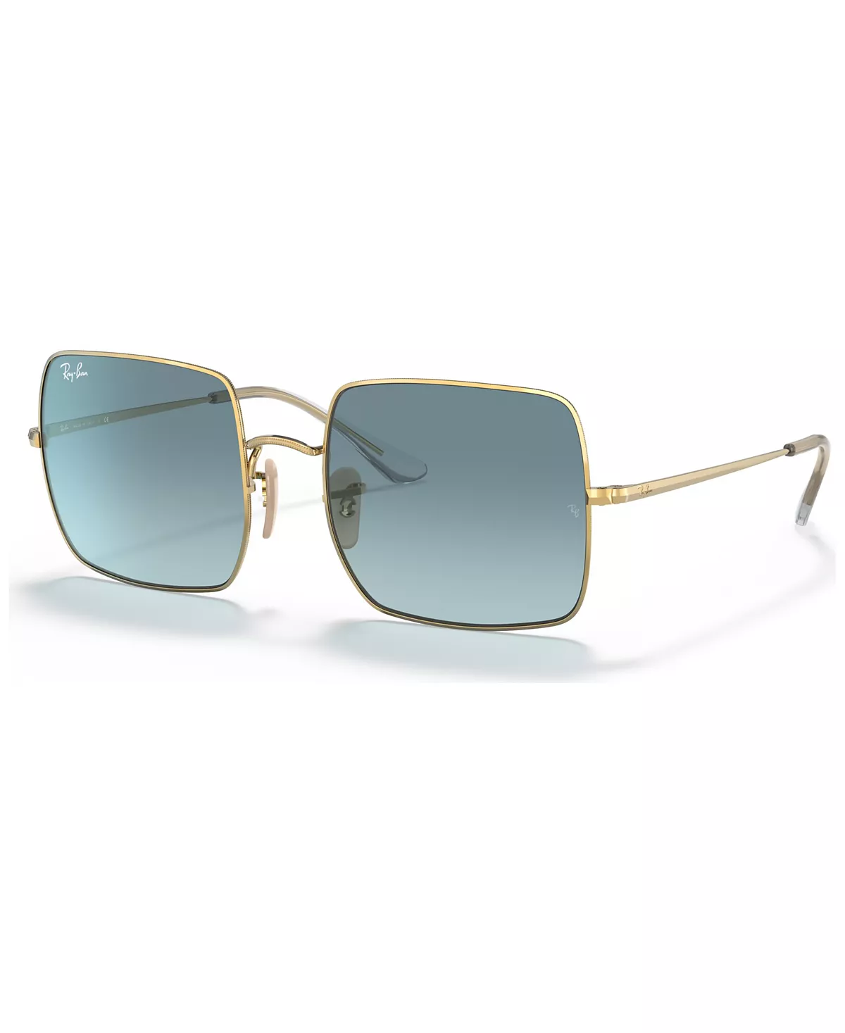 Классические солнцезащитные очки Ray-Ban Womens Square 1971, градиентные RB1971