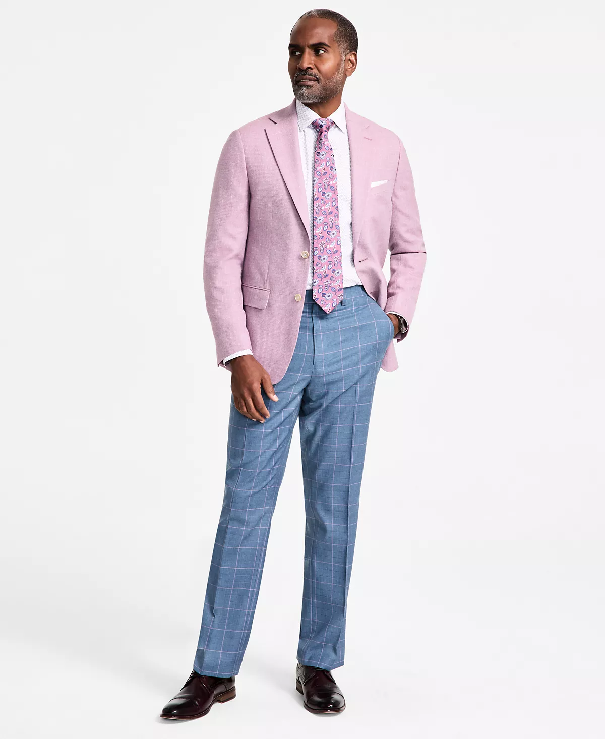 Мужское приталенное спортивное пальто из смесовой шерсти Tallia 24690₽