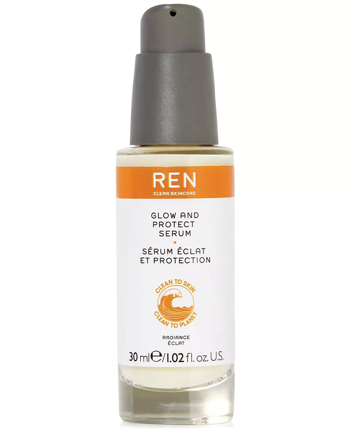 Сыворотка для ухода за кожей Ren Clean Skincare Radiance Сияние и защита