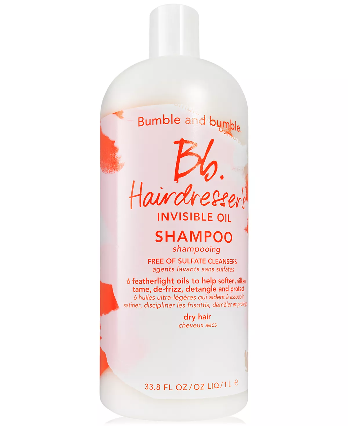 Увлажняющий шампунь Bumble and Bumble Hairdressers Invisible Oil 338 унции 19590₽