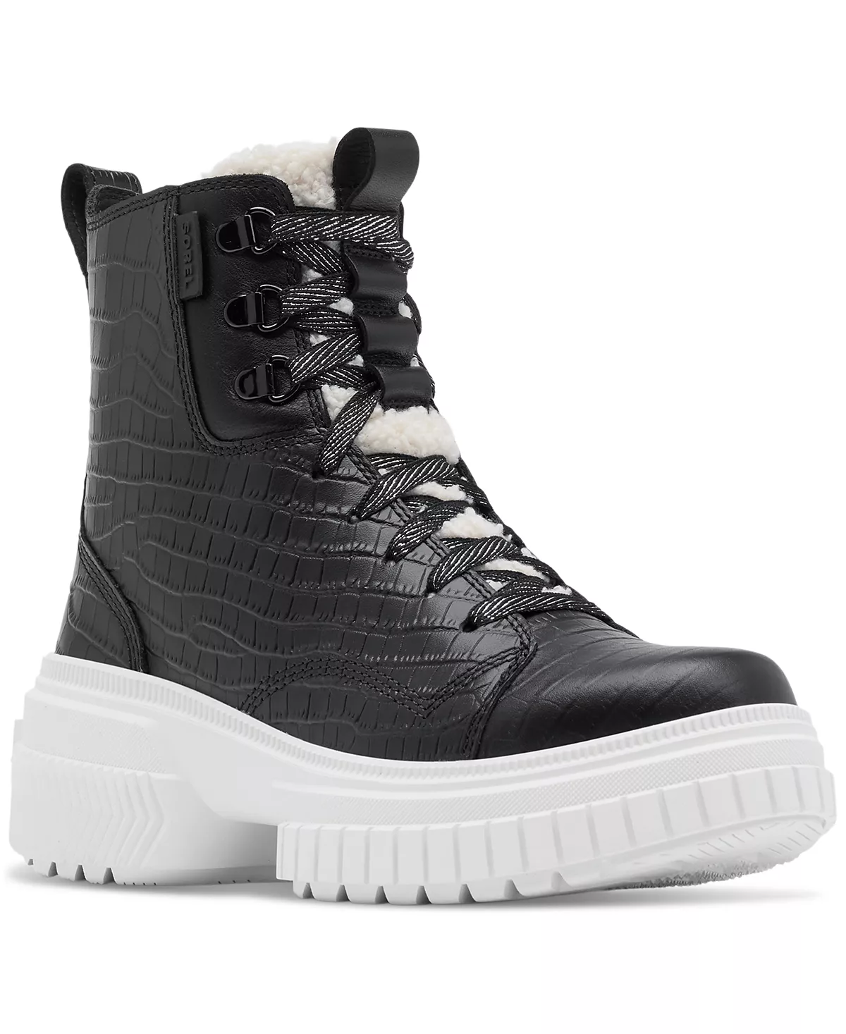 Женские водонепроницаемые пинетки Sorel Ona Ave с тиснением Кроко 20590₽